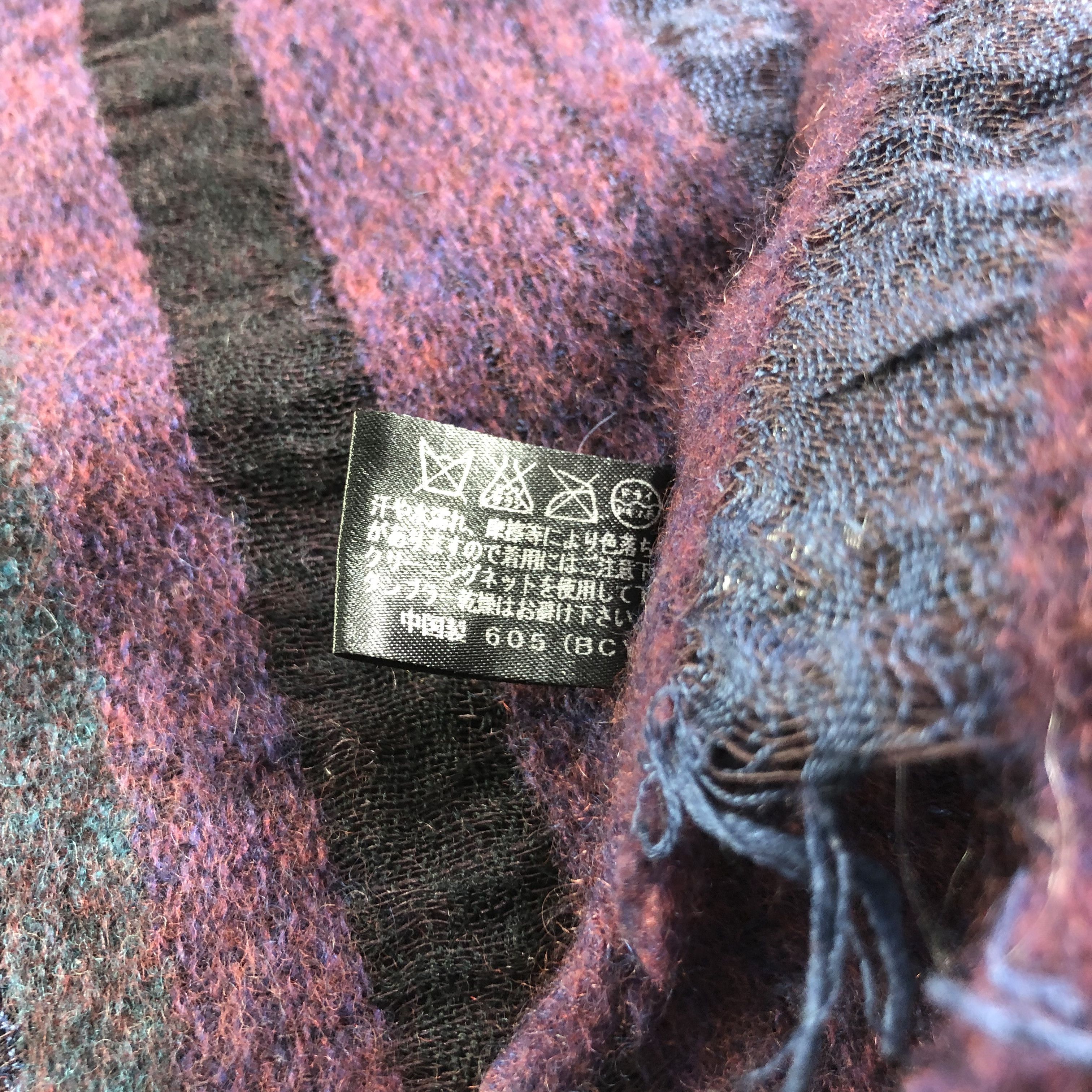 Lanvin Lanvin Cashmere Scarf Muffler Neckwear V2241 Size ONE SIZE - 5 Thumbnail