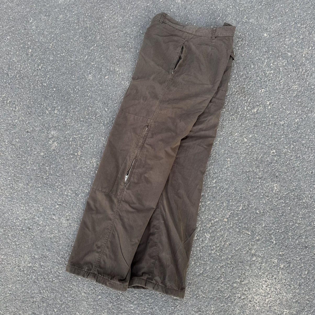 C.P. Company C.P. Company Archive Cargo Brown Nylon Trousers Relaxed Fit Size US 38 / EU 54 - 12 Thumbnail