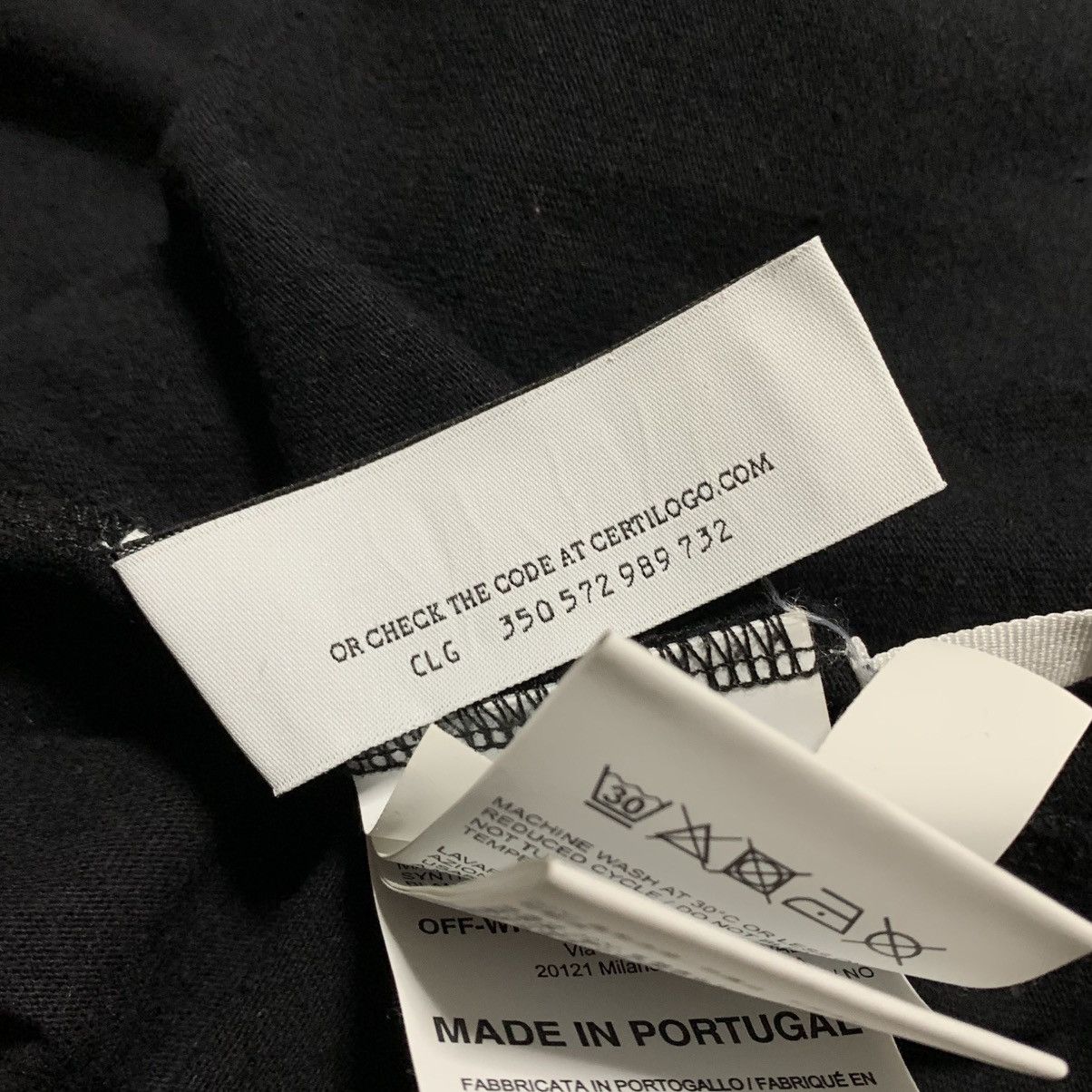 Off-White Off White Small Liquid Mirko Black Tee Virgil Abloh Size US S / EU 44-46 / 1 - 11 Thumbnail