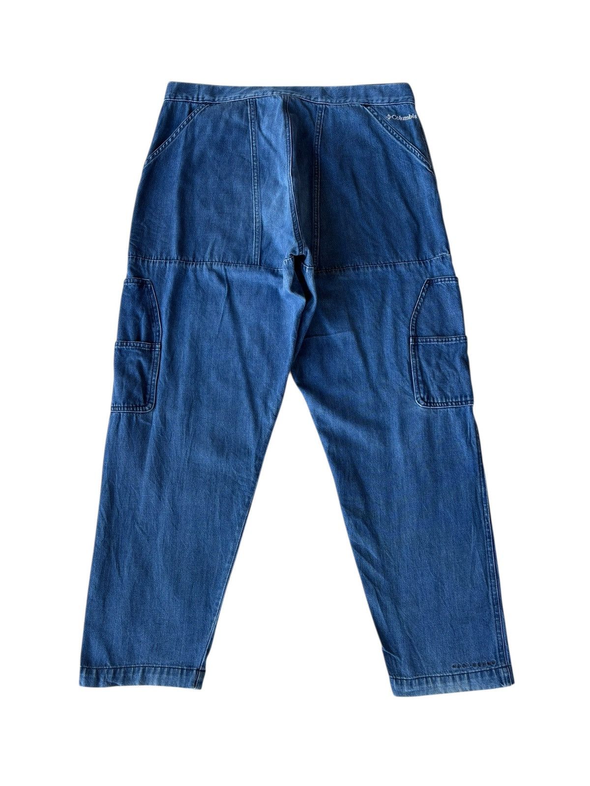 Columbia 💥COLUMBIA OMNI-SHADE UTILITY DENIM CARGO PANT OUTDOOR HIKING Size US 34 / EU 50 - 8 Thumbnail