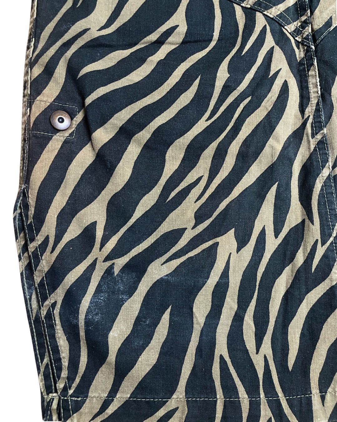 Hysteric Glamour Hysteric Glamour Zebra Pattern Utility Midi Skirt Size 27" / US 4 / IT 40 - 6 Thumbnail