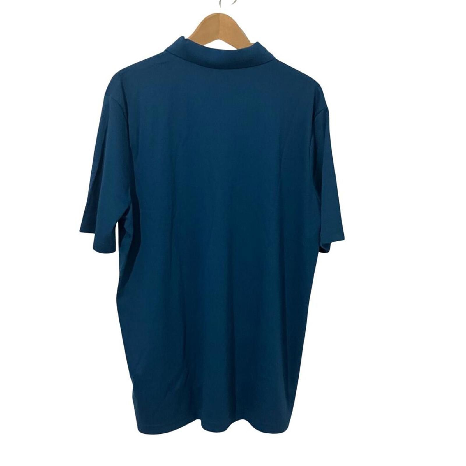 Lands' End Lands’ End Men’s Polo Shirt XL Blue Short Sleeve 100%Cotton Size US XL / EU 56 / 4 - 4 Thumbnail