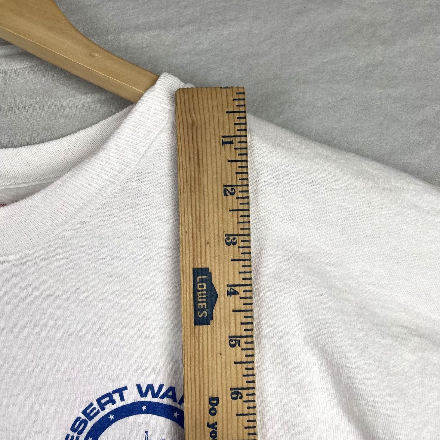 Fruit Of The Loom VINTAGE Desert Warrior Shirt Mens 2XL White Military GKN DSO 90s USA UK Desert Warrior Shirt Mens 2XL White Military GKN DSO 90s USA UK Size US XXL / EU 58 / 5 - 4 Thumbnail
