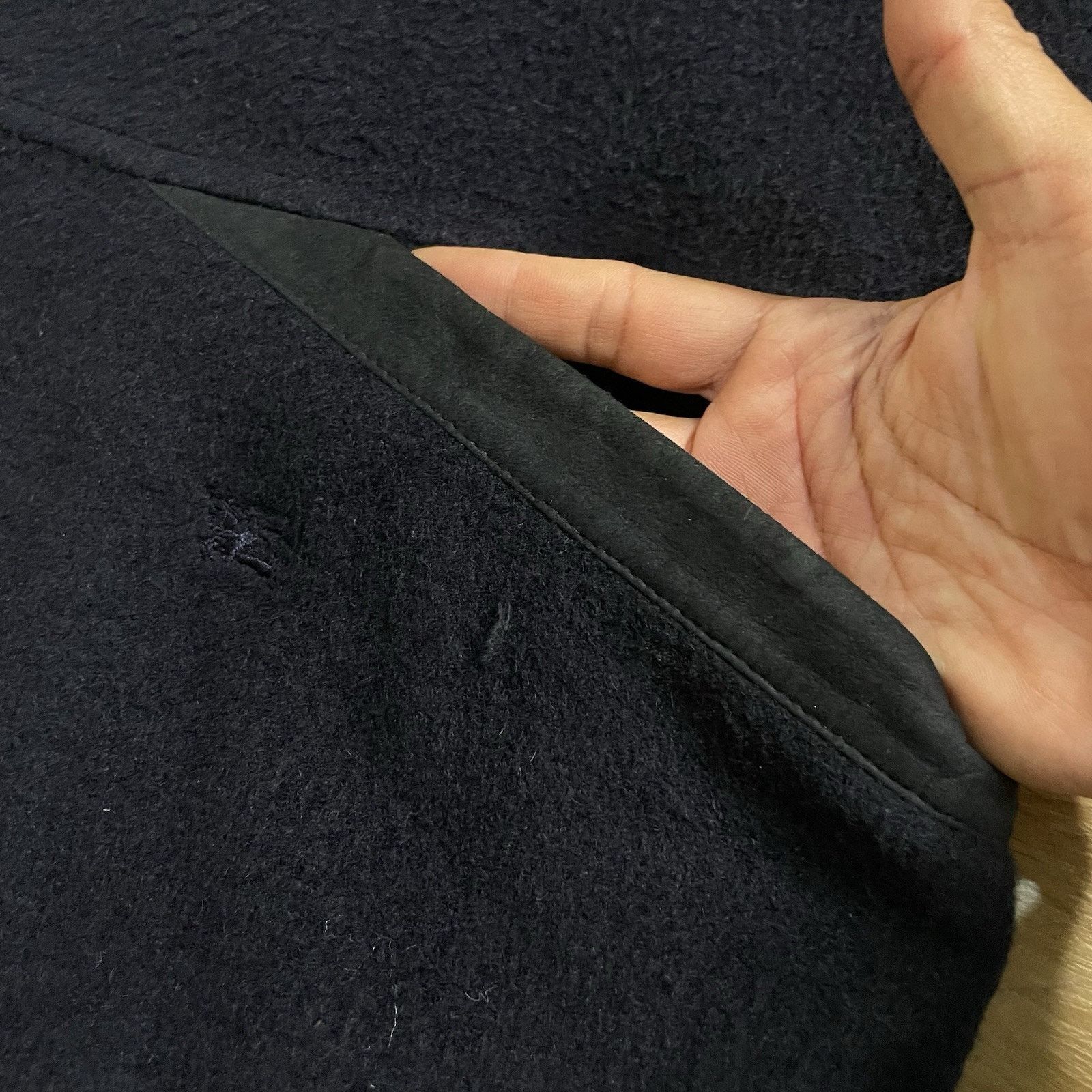 Burberry vintage burberry coat NOVA CHECK wool jacket mens blue navy Size US L / EU 52-54 / 3 - 9 Thumbnail