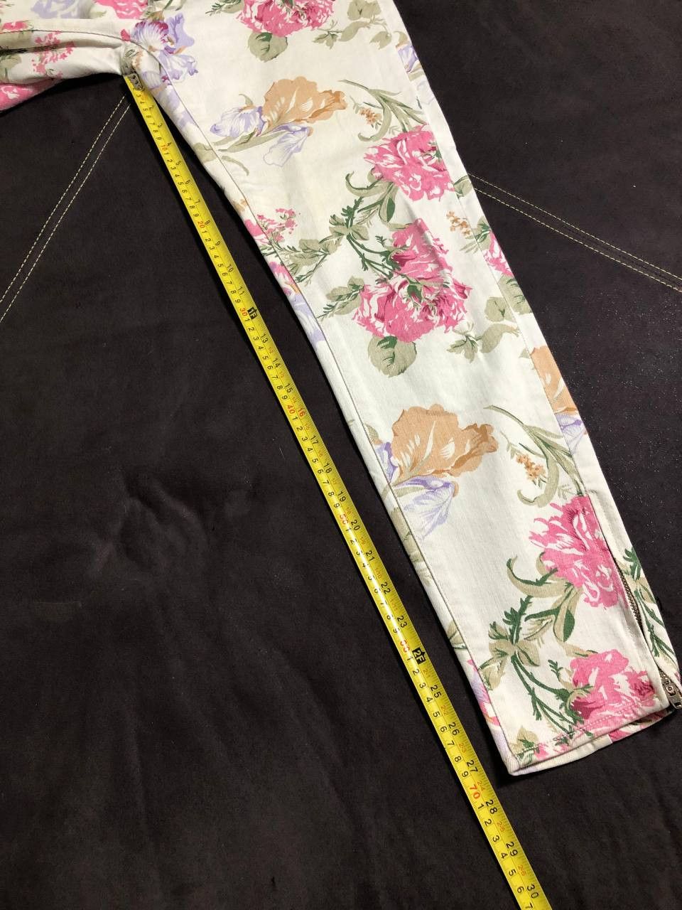 Denim & Supply Ralph Lauren Ralph Lauren Denim & Supply Skinny Jeans Floral Print Size 29" - 11 Thumbnail