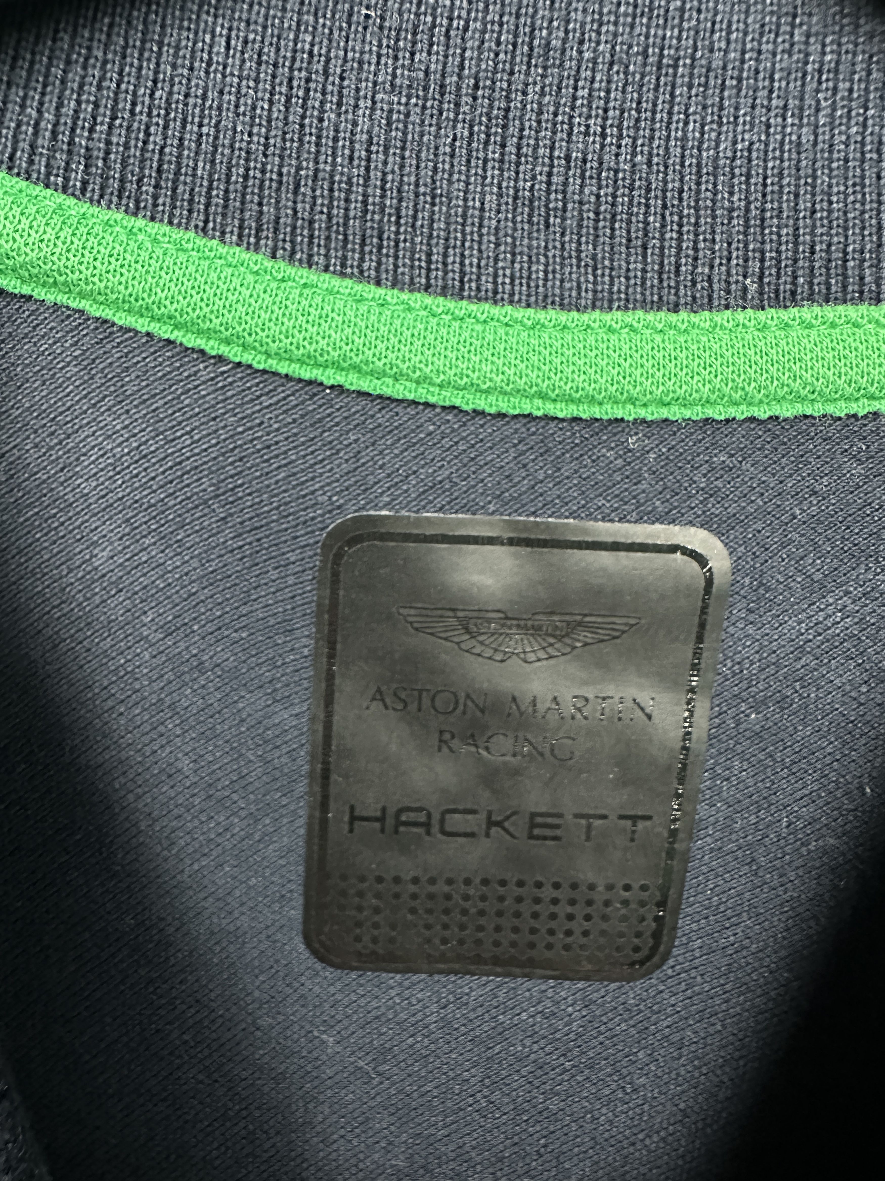 Hackett Aston Martin by Hackett Mens Polo Shirt Size US XL / EU 56 / 4 - 4 Thumbnail