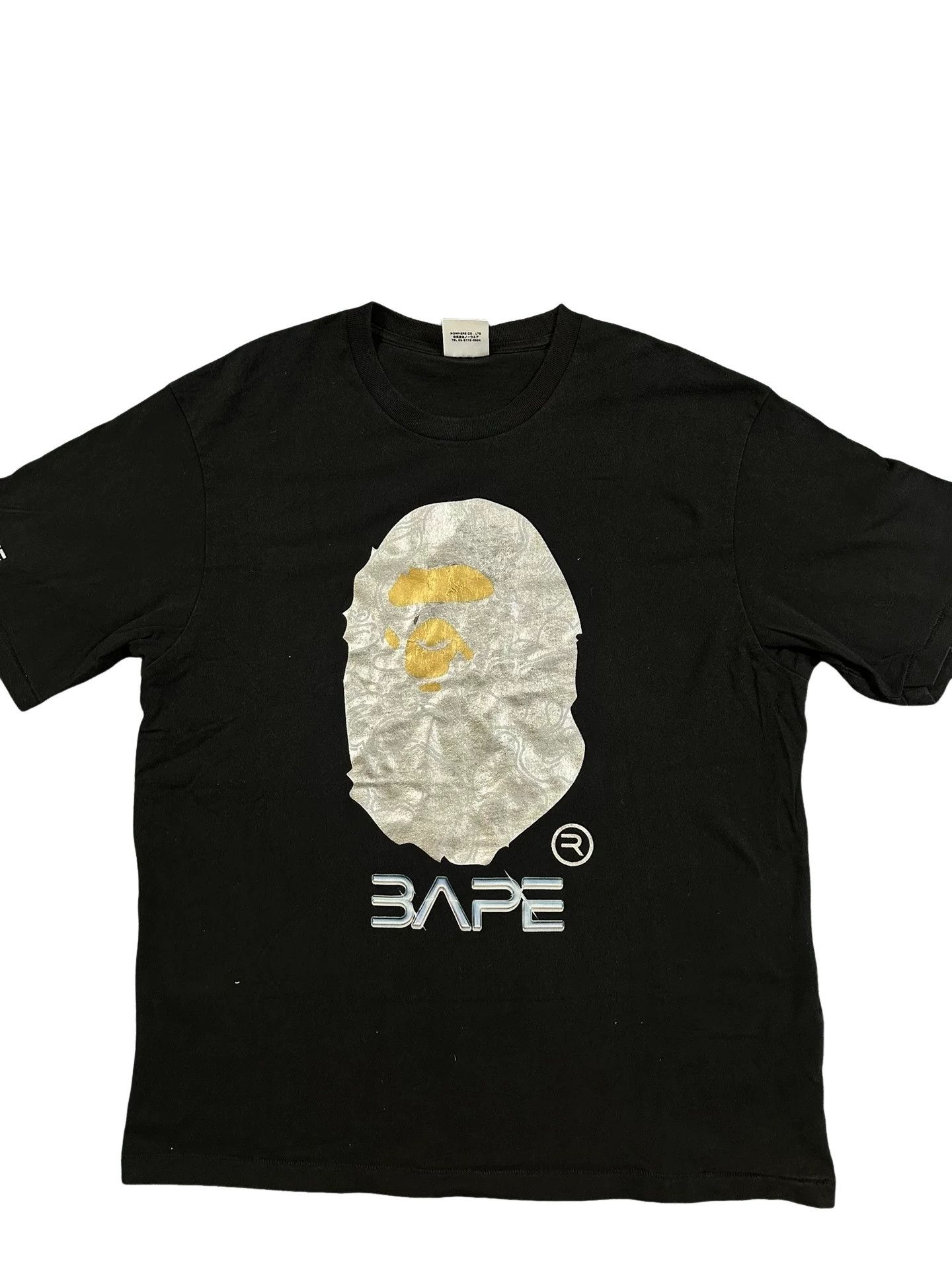 Bape BAPE x Sorayama Ape Head Graphic T-Shirt Size L Size US L / EU 52-54 / 3 - 1 Thumbnail