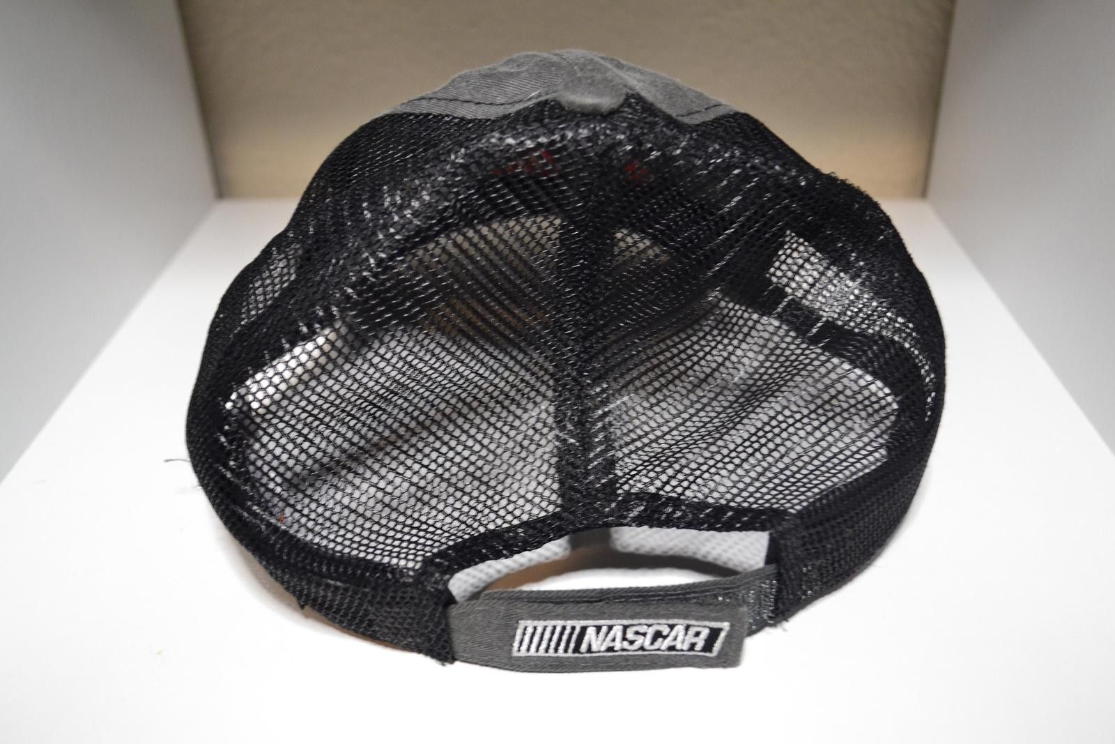 NASCAR NASCAR Vintage-Style Black and Gray Mesh Baseball Cap Size ONE SIZE - 3 Thumbnail