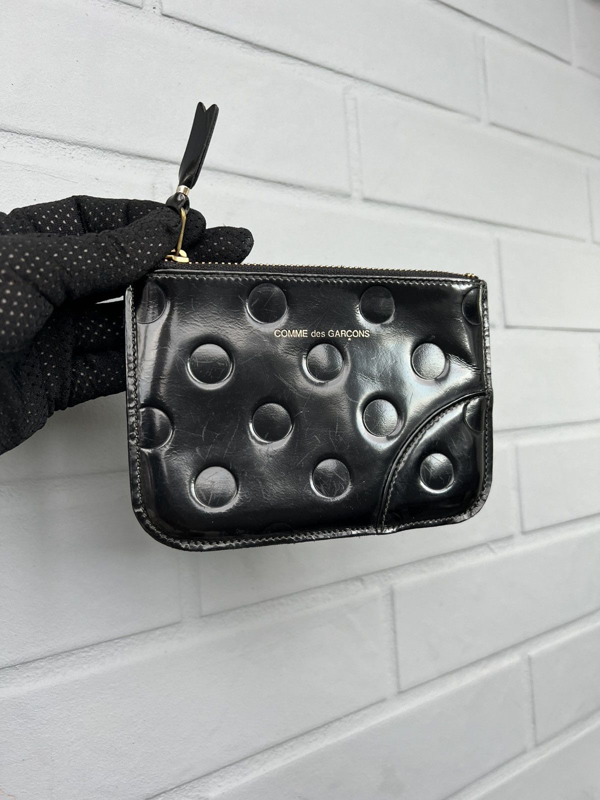 Comme des Garcons Comme Des Garcons Women's Wallet Leather Black Size ONE SIZE - 1 Thumbnail