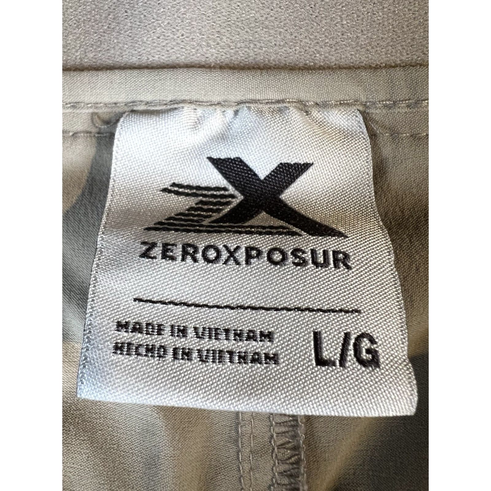 ZeroXposur ZeroXposur Pants Mens Beige 35x28.5 Large Athleisure Minimalist Hiking 90s? Size US 33 - 5 Thumbnail