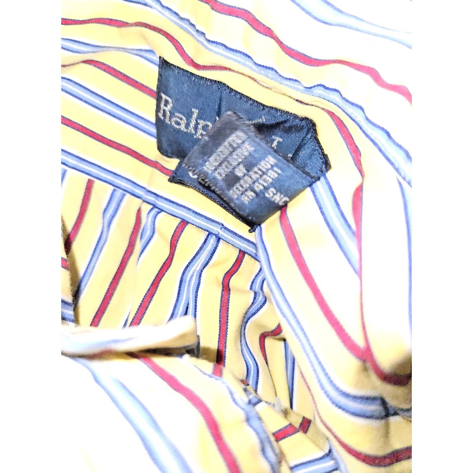Ralph Lauren Ralph Lauren Button-Down Shirt Men 2XL Classic Fit Yellow Striped Preppy Shirt Size US XXL / EU 58 / 5 - 7 Thumbnail