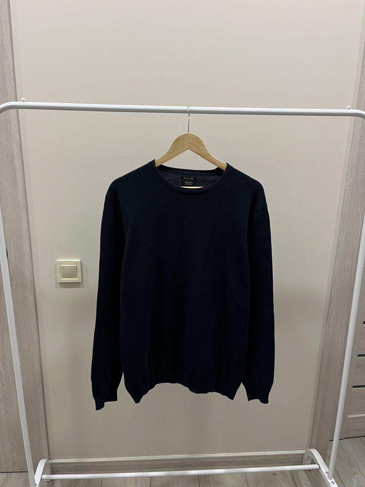 Massimo Dutti Massimo Dutti Cotton Wool Sweater Made in Italy Size US XL / EU 56 / 4 - 1 Thumbnail