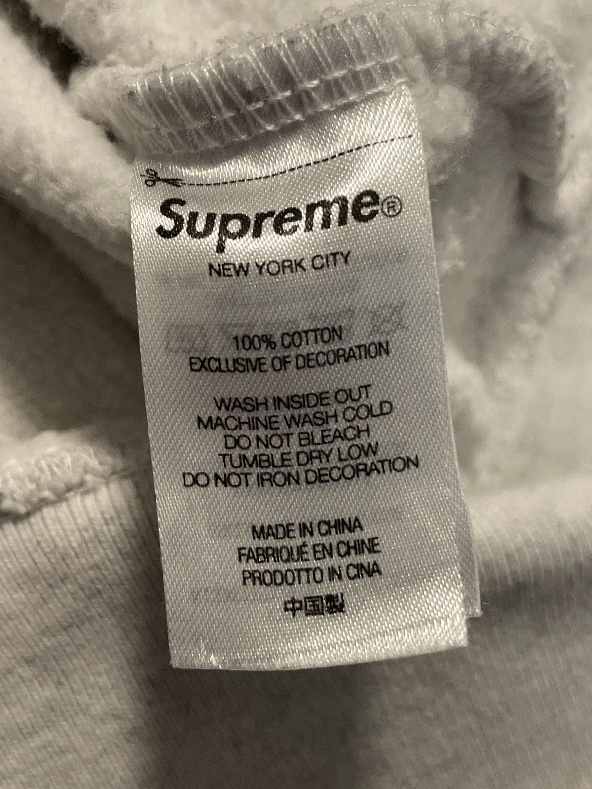 Supreme M SUPREME MULTI LOGO HOODED SWEATSHIRT Size US M / EU 48-50 / 2 - 7 Thumbnail