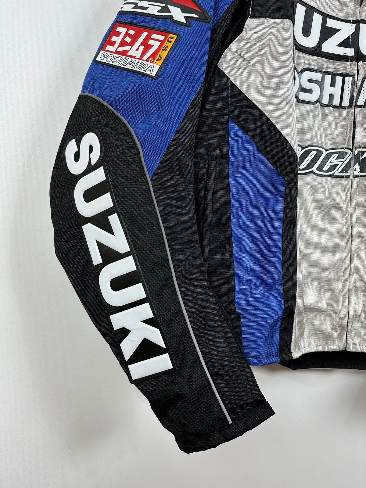 Formula 1 Vintage Suzuki Yoshi Mura Rocket Moto Racing Jacket Size US XL / EU 56 / 4 - 15 Thumbnail