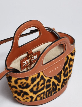 Marni o1srvl11e0624 Bag in Leopard Size ONE SIZE - 4 Thumbnail