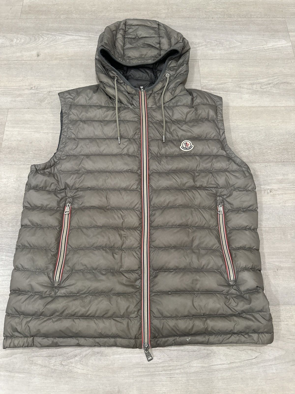 Moncler Moncler Touques Jacket Vest Navy | Grailed