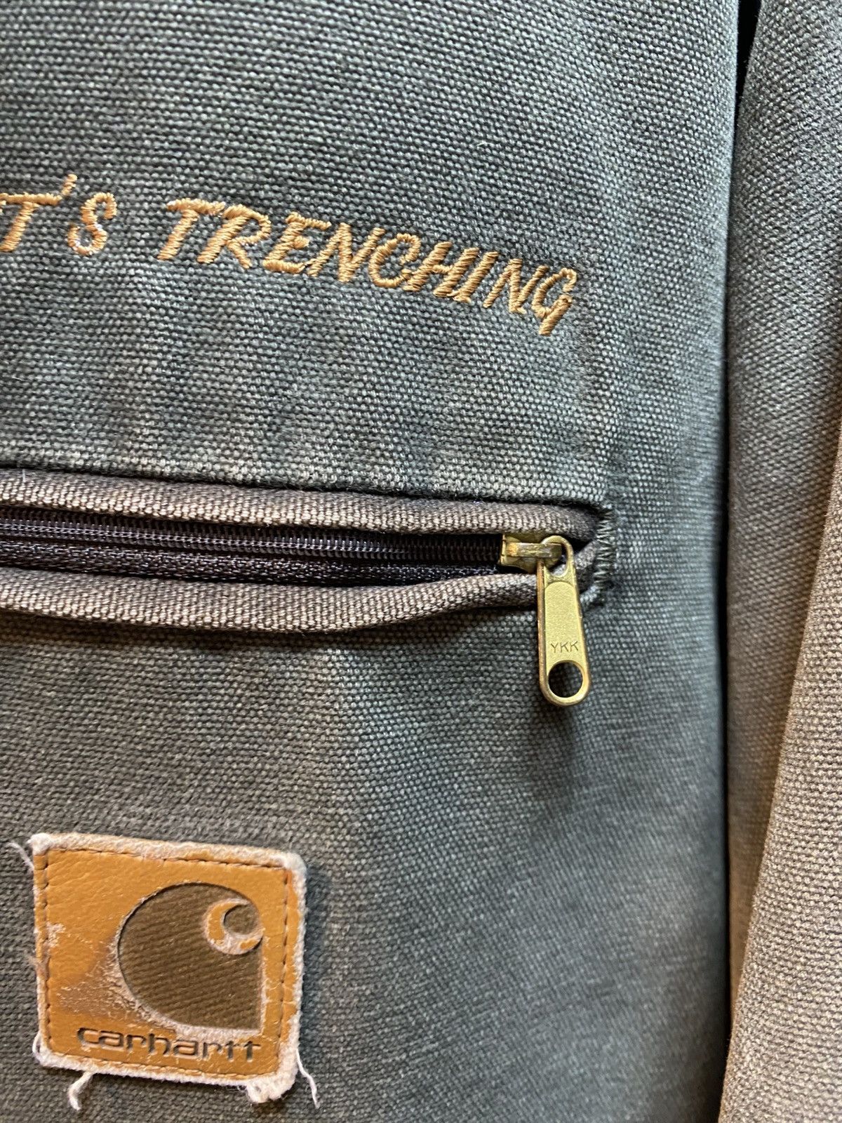 Carhartt Rare Vintage Carhartt Detroit Jacket MOS Green Size US XL / EU 56 / 4 - 12 Thumbnail