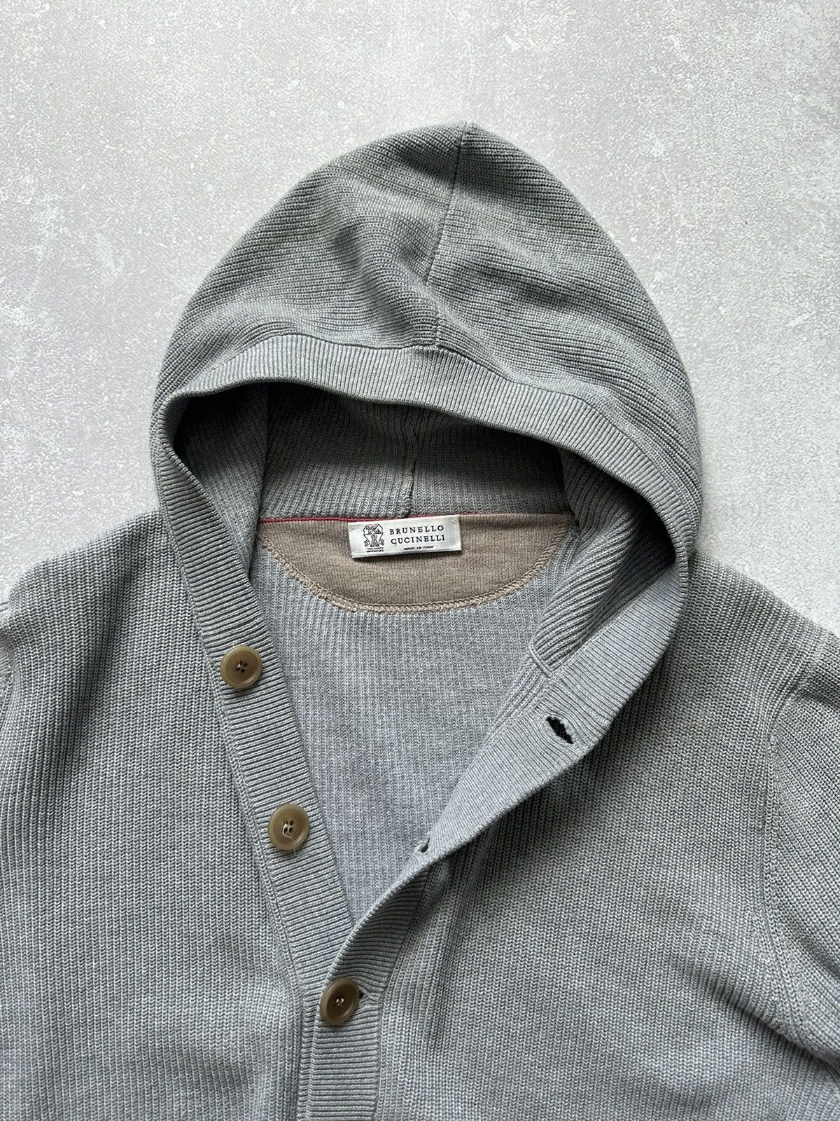 Brunello Cucinelli brunello cucinelli mens sweater cardigan luxury gray size M Size US M / EU 48-50 / 2 - 10 Thumbnail