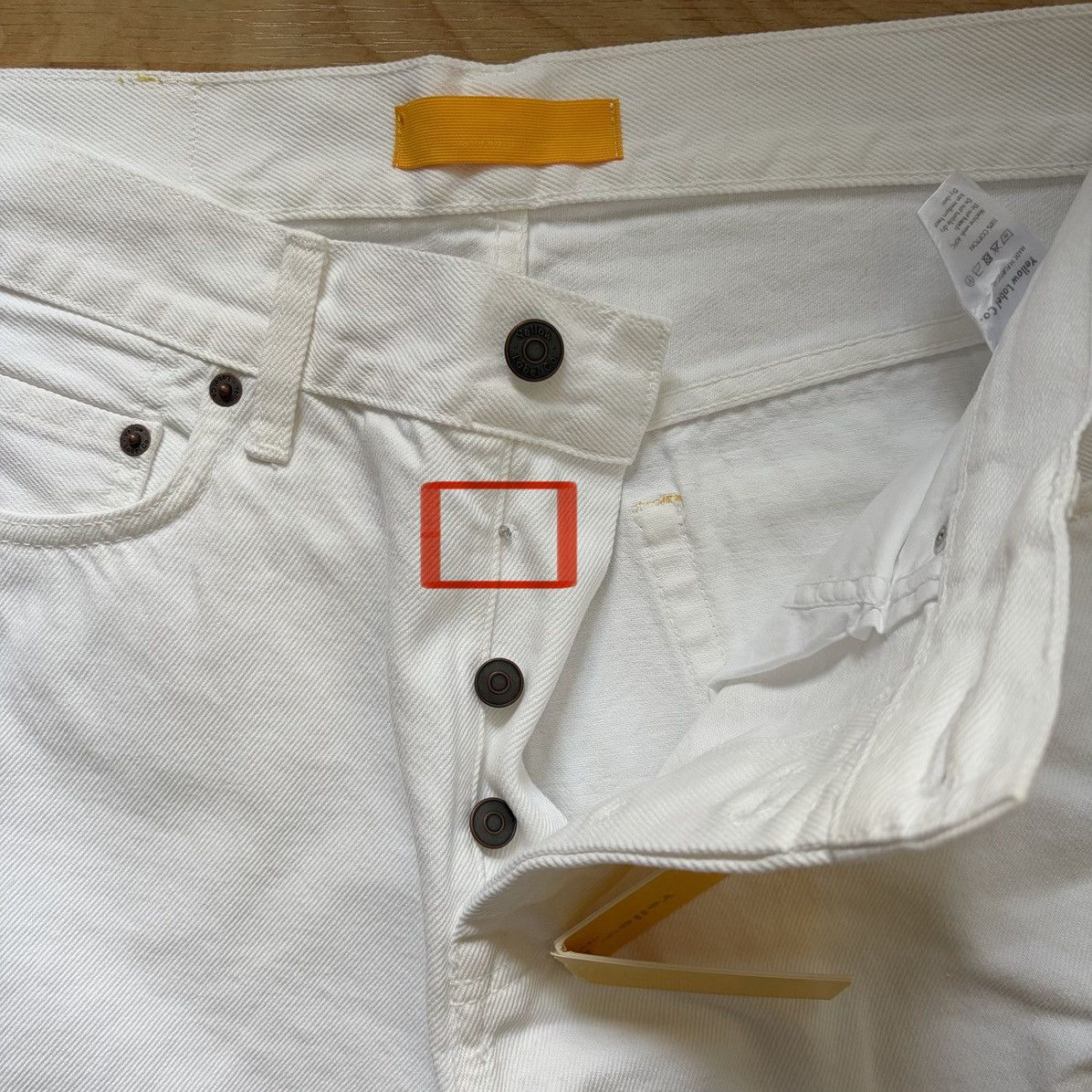 Other NWT Yellow Label Co. Straight Leg Jeans - Size 32 - - Unisex Size US 32 / EU 48 - 2 Thumbnail