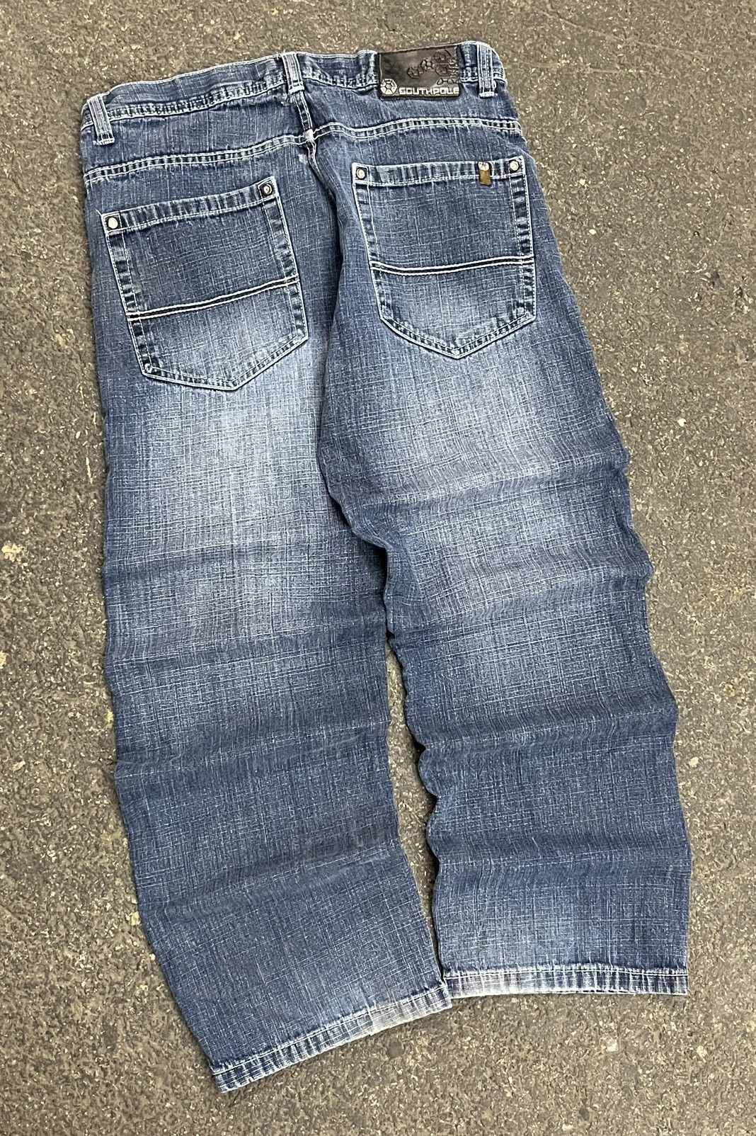 Southpole × Vintage Southpole y2k baggy fit denim skater faded streetwear hype Size US 36 / EU 52 - 1 Thumbnail