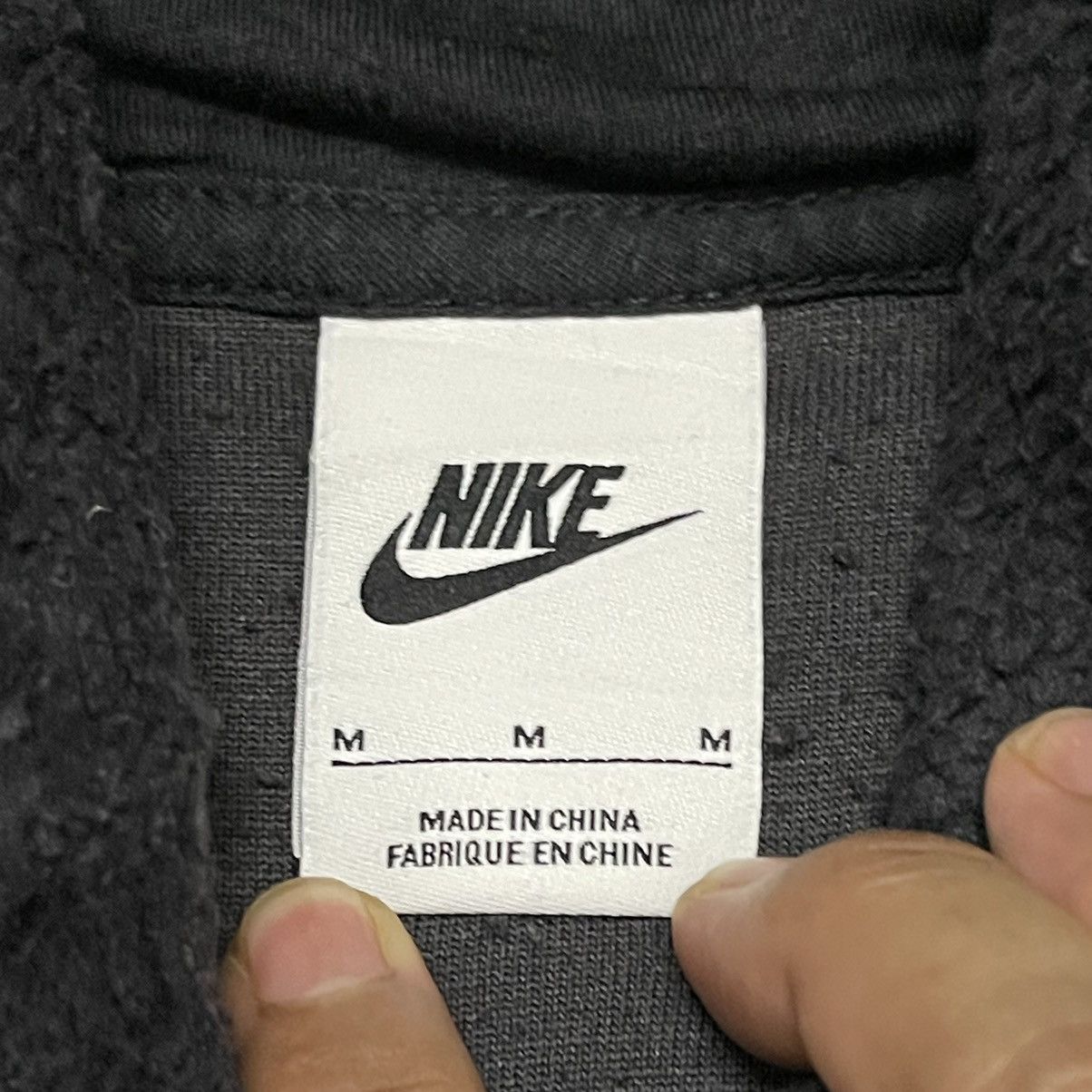 Nike Nike Centre Swoosh Fleece Pullover Jacket Size US M / EU 48-50 / 2 - 5 Thumbnail