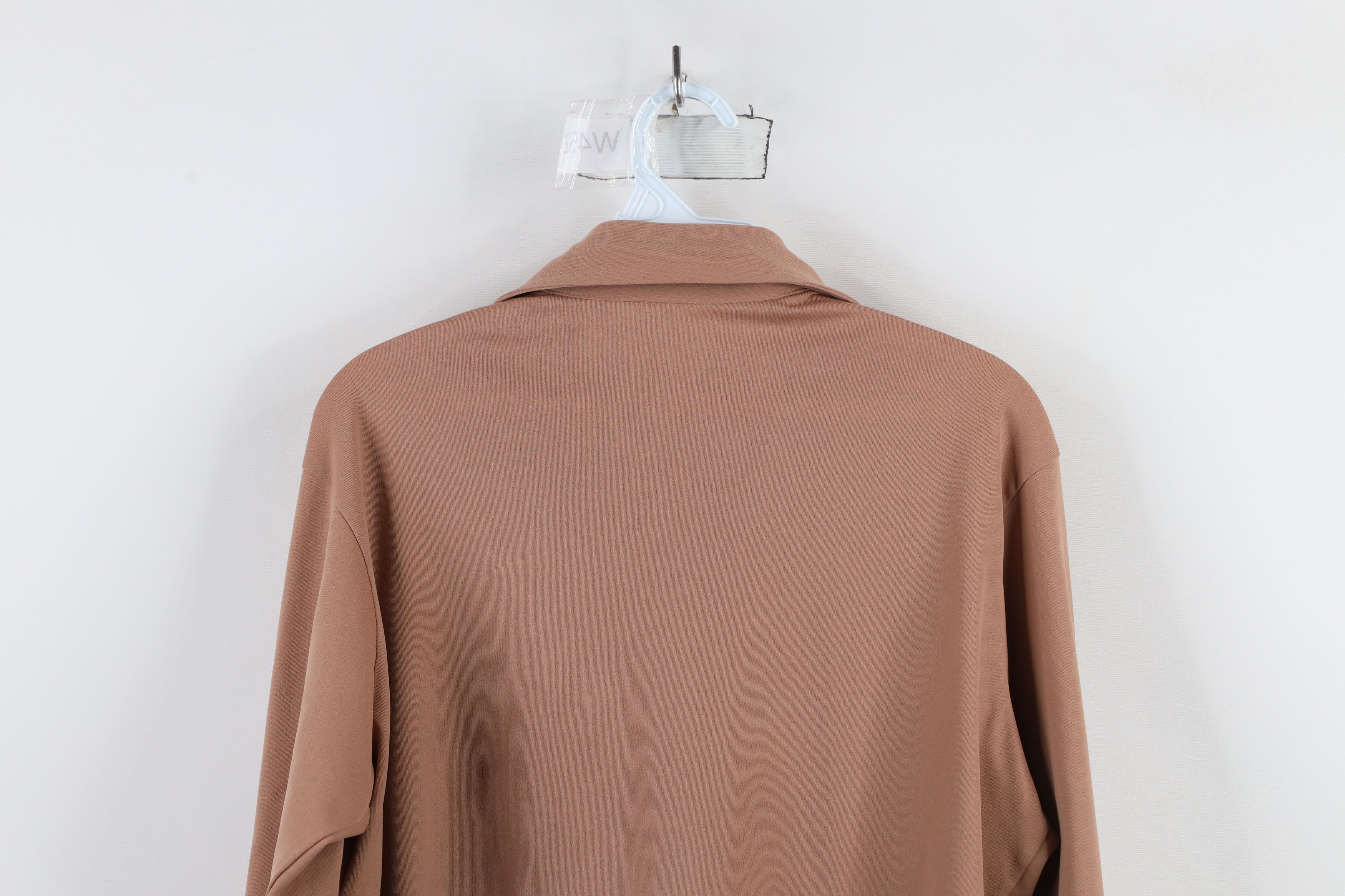 Vintage Vintage 70s Streetwear Long Sleeve Button Shirt Beige Size US M / EU 48-50 / 2 - 13 Thumbnail