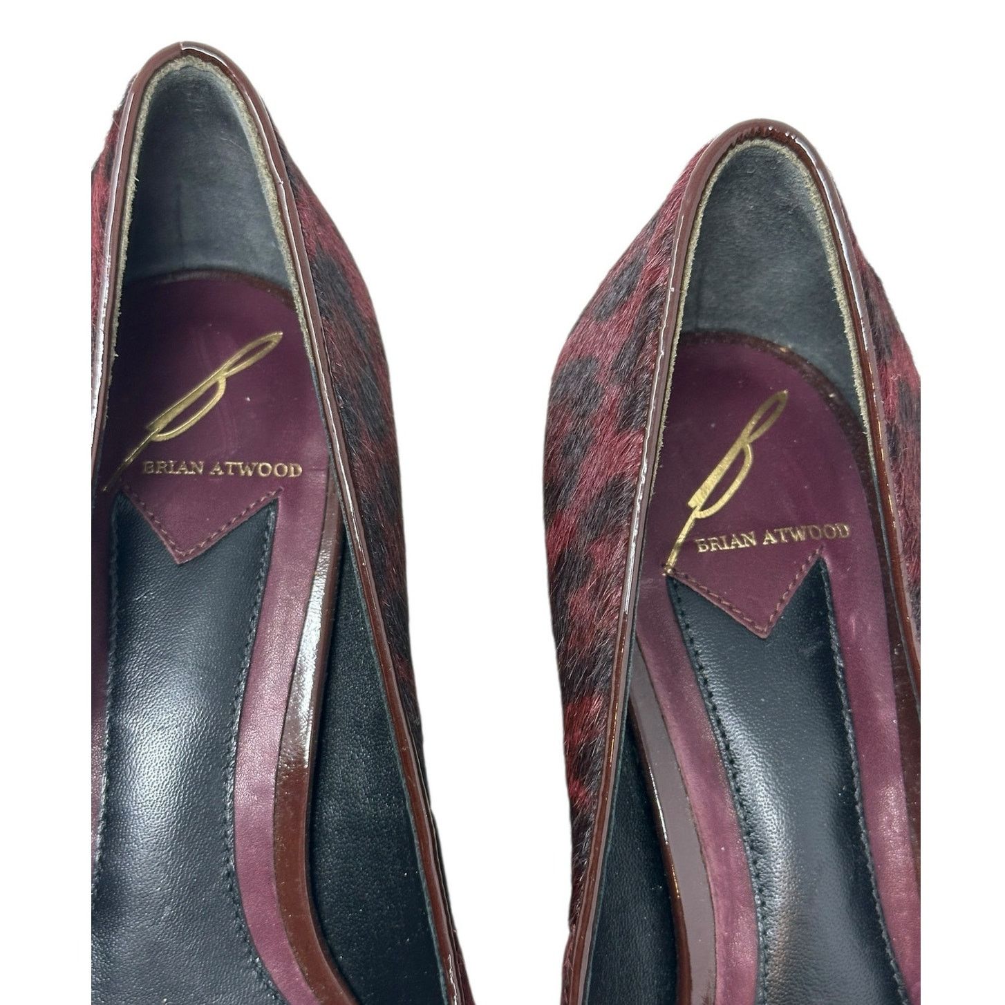 Brian Atwood Brian Atwood animal print calf hair leather pumps size 6 Size US 6 / IT 36 - 6 Thumbnail