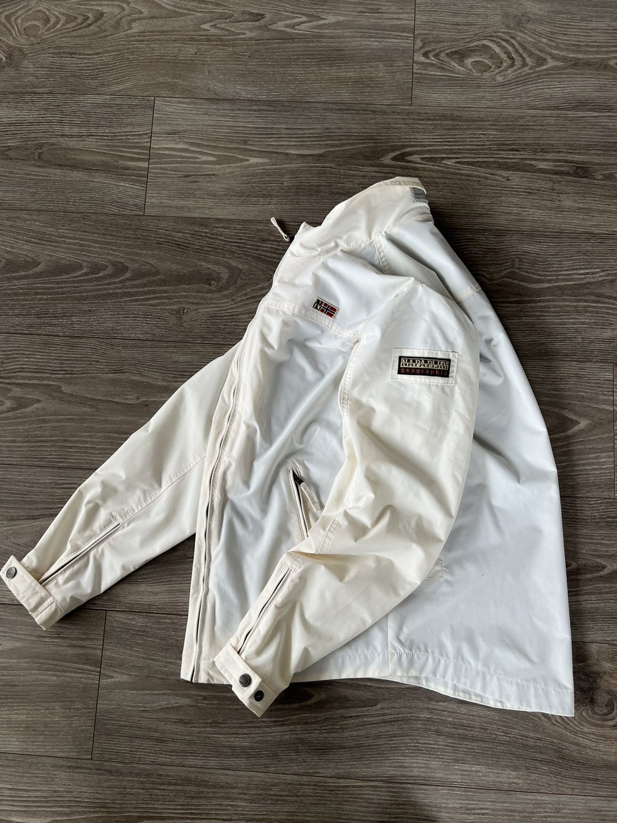 Napapijri Vintage Napapijri Gorpcore Expedition Geographic Jacket Size US S / EU 44-46 / 1 - 1 Thumbnail