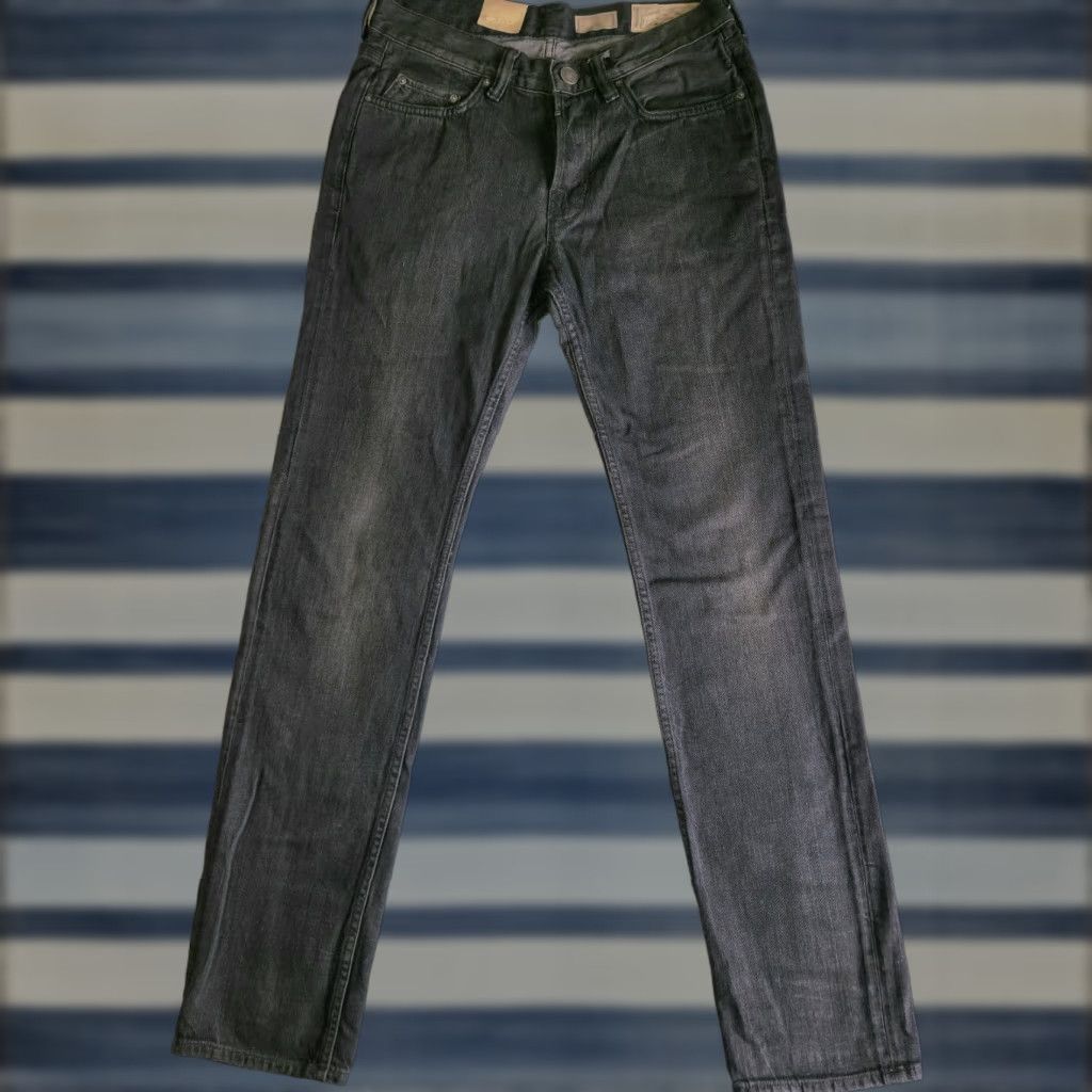 Allsaints AllSaints Iggy Slim Fit Jeans 30 Button Fly Denim Gray Dark Wash Men Regular Size US 30 / EU 46 - 1 Thumbnail