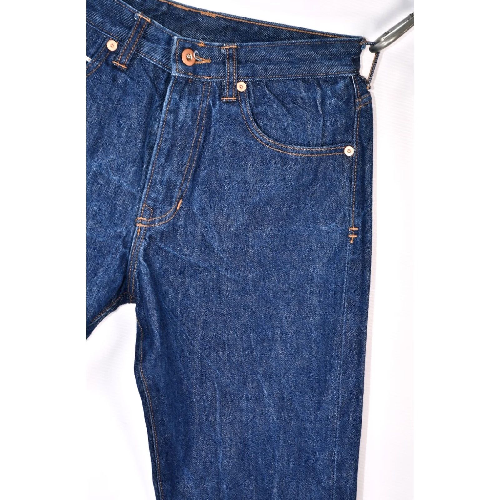 Oliver Sweeney Oliver Sweeney Os X Billiam Selvedge Jeans Made USA Greenville Men's W30 Blue Denim Cotton Classic Jeans Size US 30 / EU 46 - 4 Thumbnail