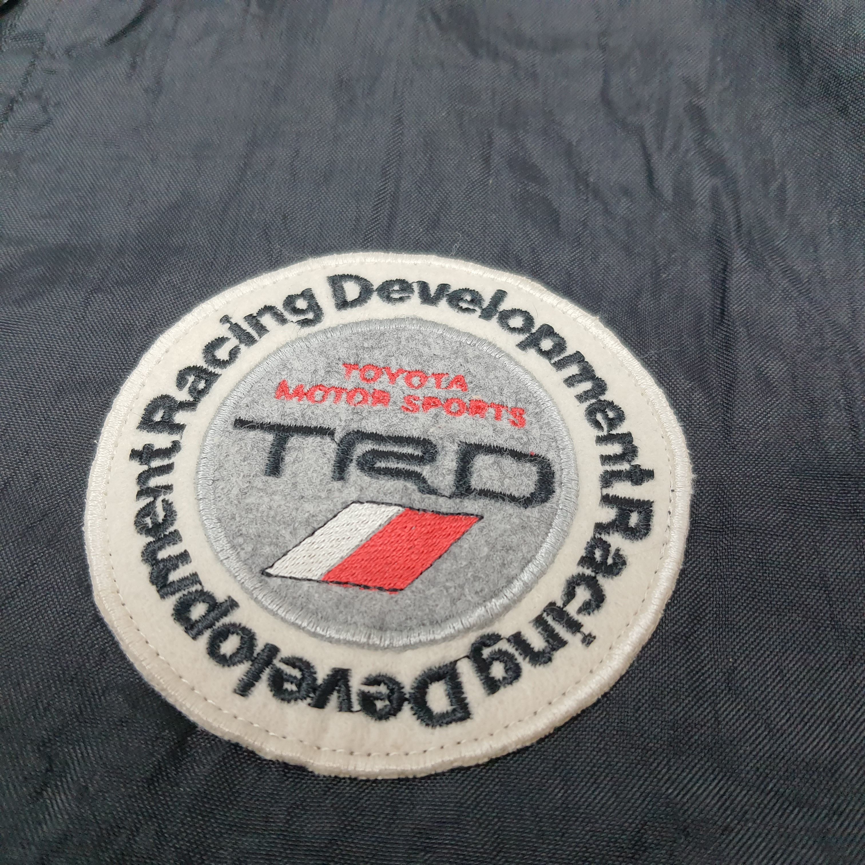 Japanese Brand Vintage 90s Toyota TRD Racing Jacket JDM Bomber C300N6 Size US M / EU 48-50 / 2 - 4 Thumbnail
