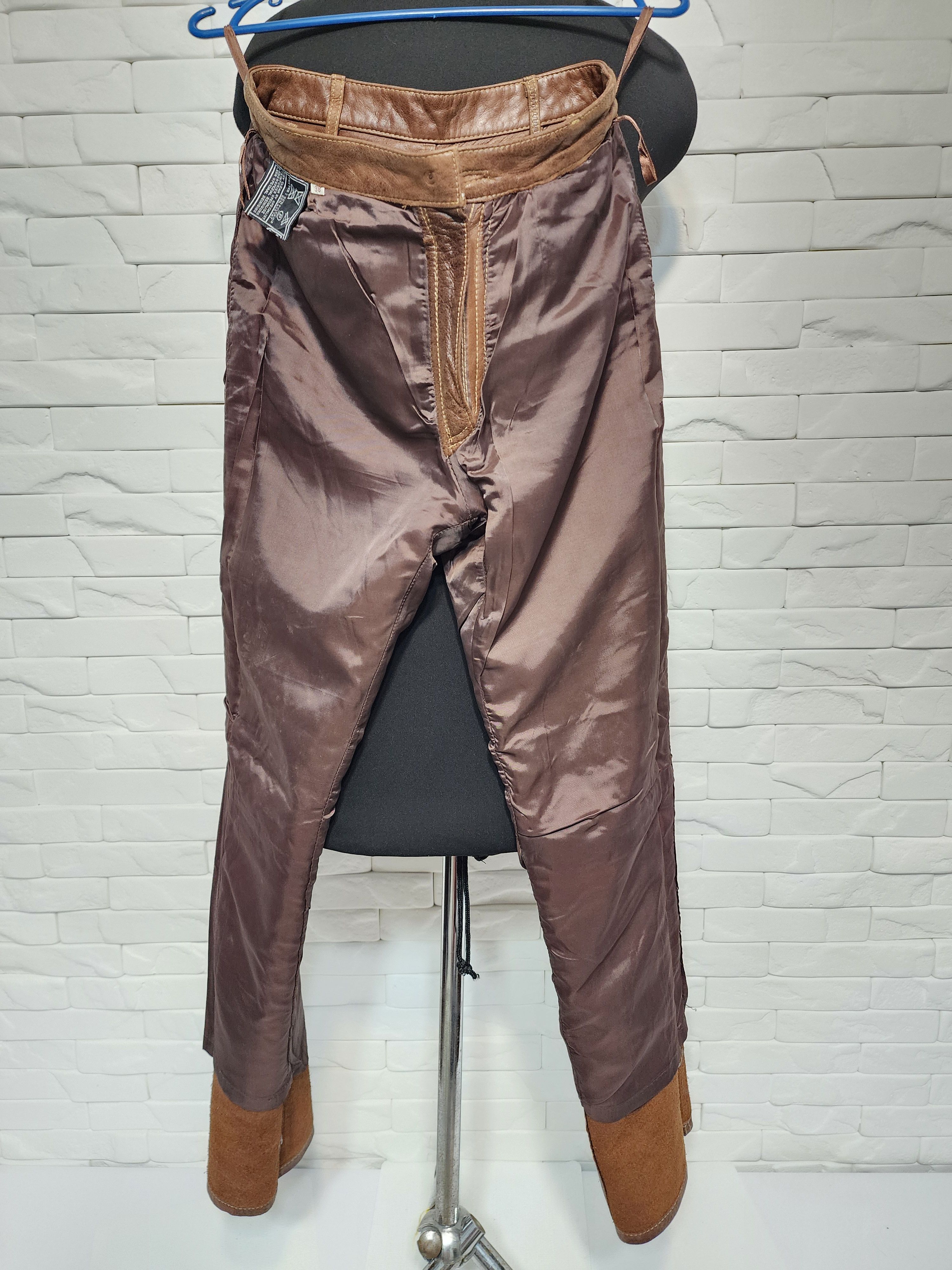 Genuine Leather Women's leather pants. Size 27" / US 4 / IT 40 - 8 Thumbnail