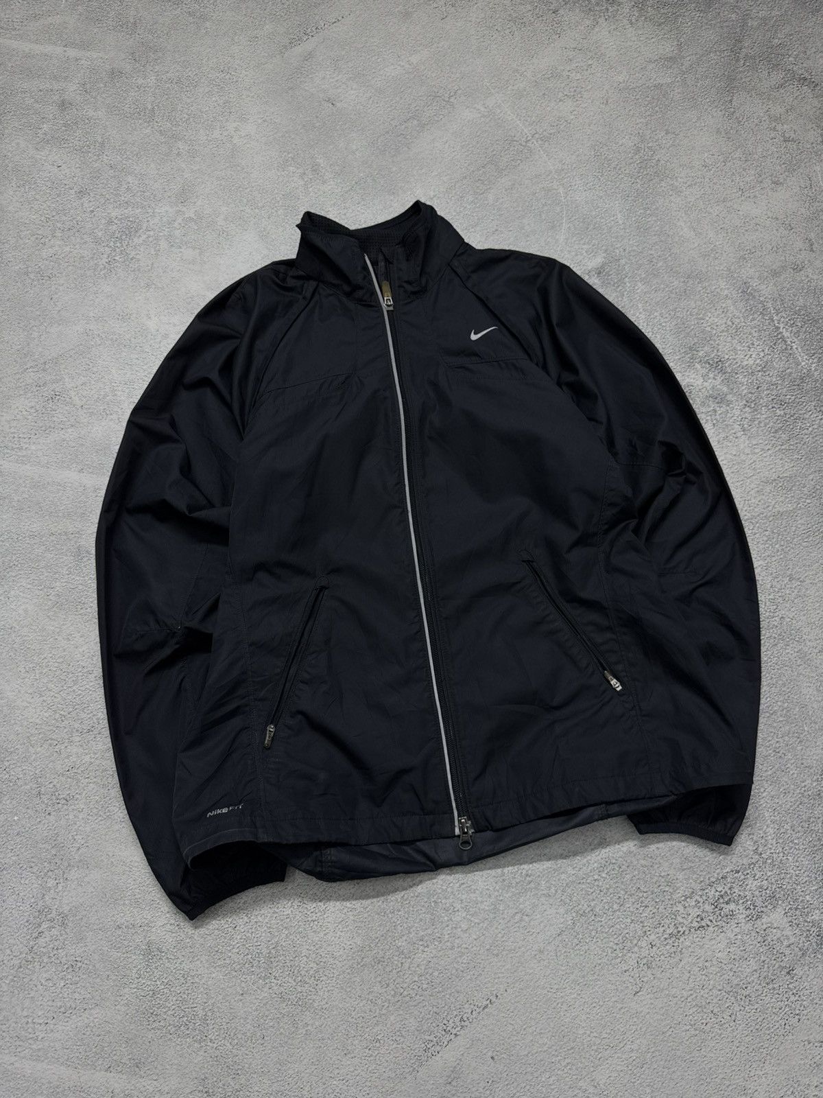 Nike Vintage Y2K Nike Nylon Mini Logo Jacket 00’s Size L / US 10 / IT 46 - 4 Thumbnail