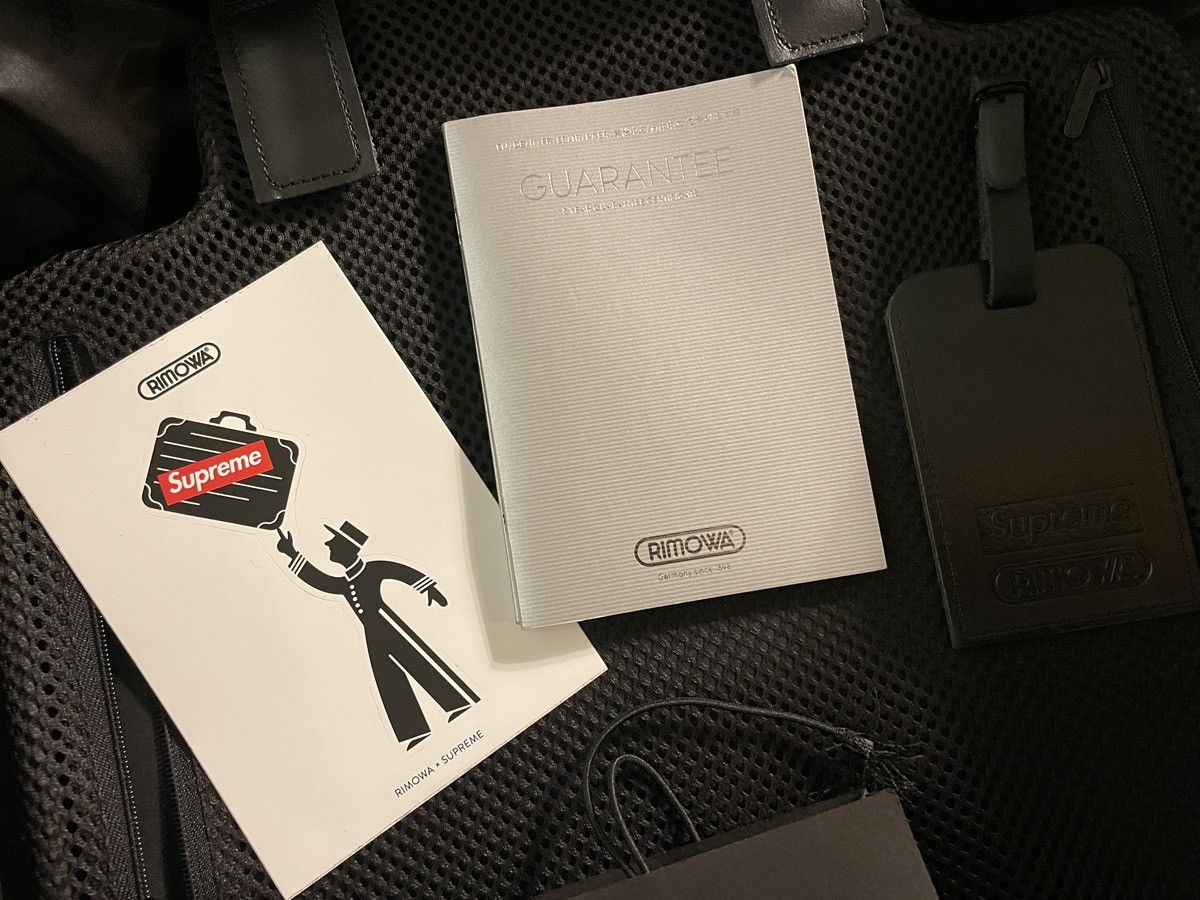 Rimowa × Supreme Selling Rimowa & Supreme luggage 45L Size ONE SIZE - 7 Thumbnail