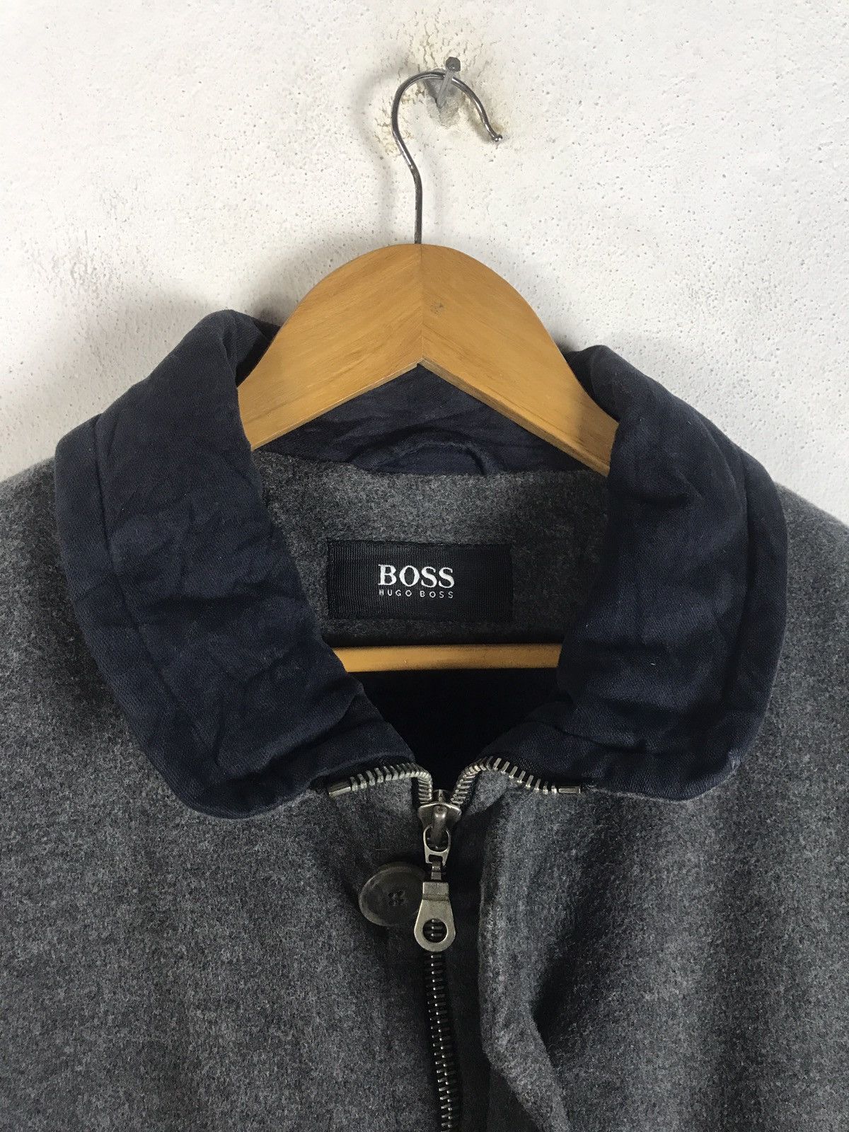 Hugo Boss 🔥Rare🔥Vintage Boss Hugo Boss Wool Coat Size US M / EU 48-50 / 2 - 5 Thumbnail