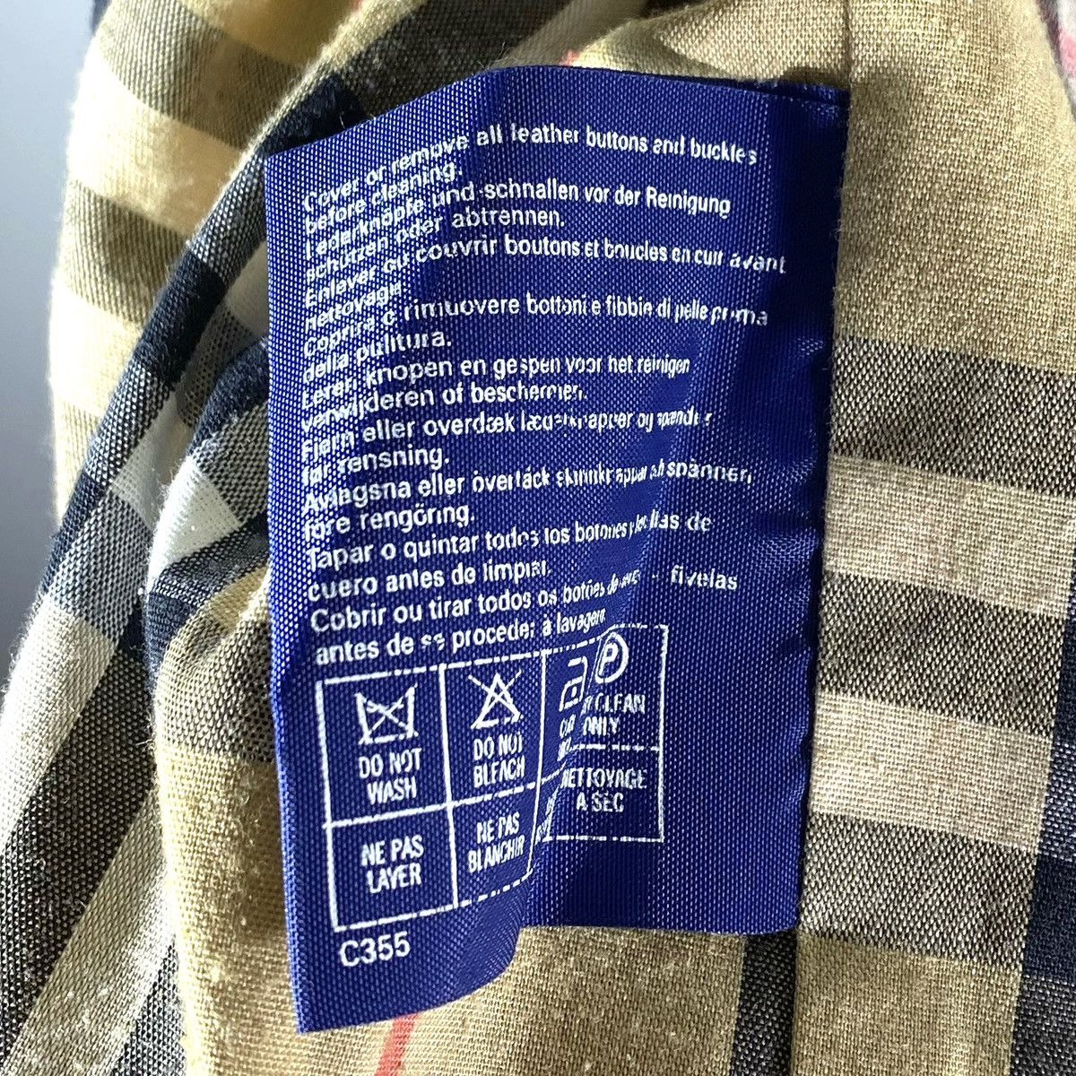 Burberry Trench Coat Court Intérieur Tartan Vintage Burberrys Harrods Size US L / EU 52-54 / 3 - 9 Thumbnail