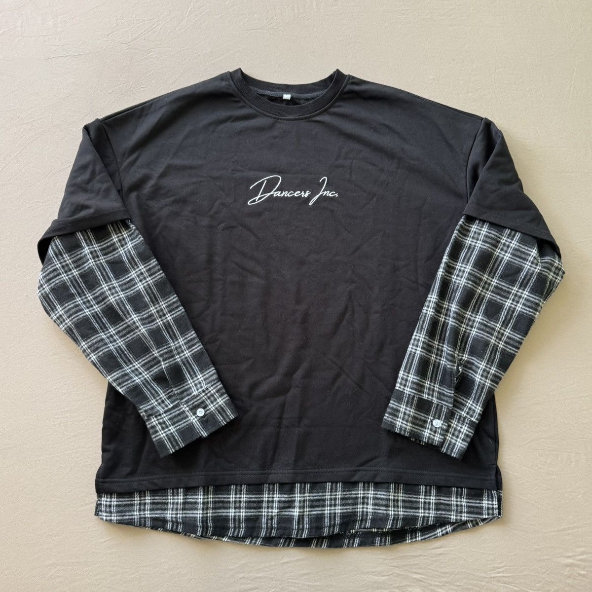 Other Dancers Inc. Layered Flannel Sweatshirt Size US L / EU 52-54 / 3 - 1 Thumbnail