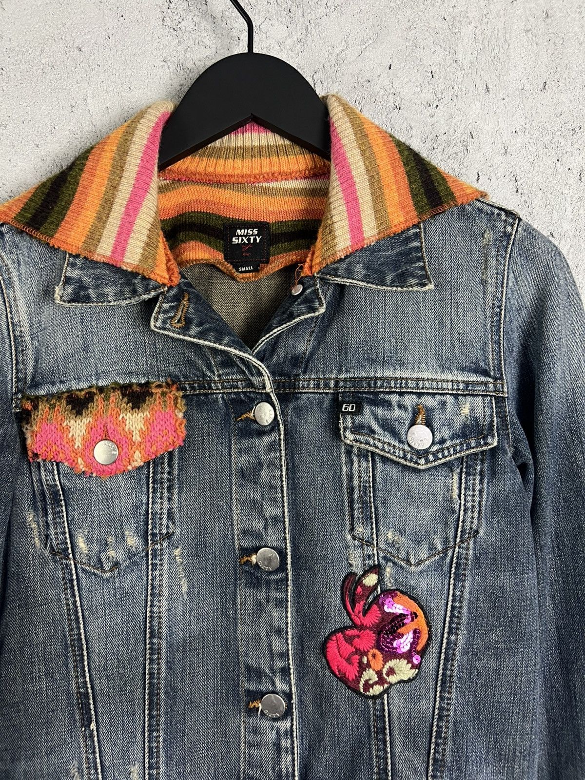 Miss Sixty Vintage Miss Sixty denim jacket S Size S / US 4 / IT 40 - 4 Thumbnail