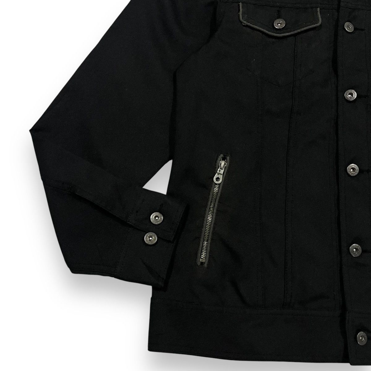 If Six Was Nine ☠️CRAZY DEVIL EMBROIDERY LOGO BUTTON UP SHIRT☠️ Size US L / EU 52-54 / 3 - 2 Thumbnail
