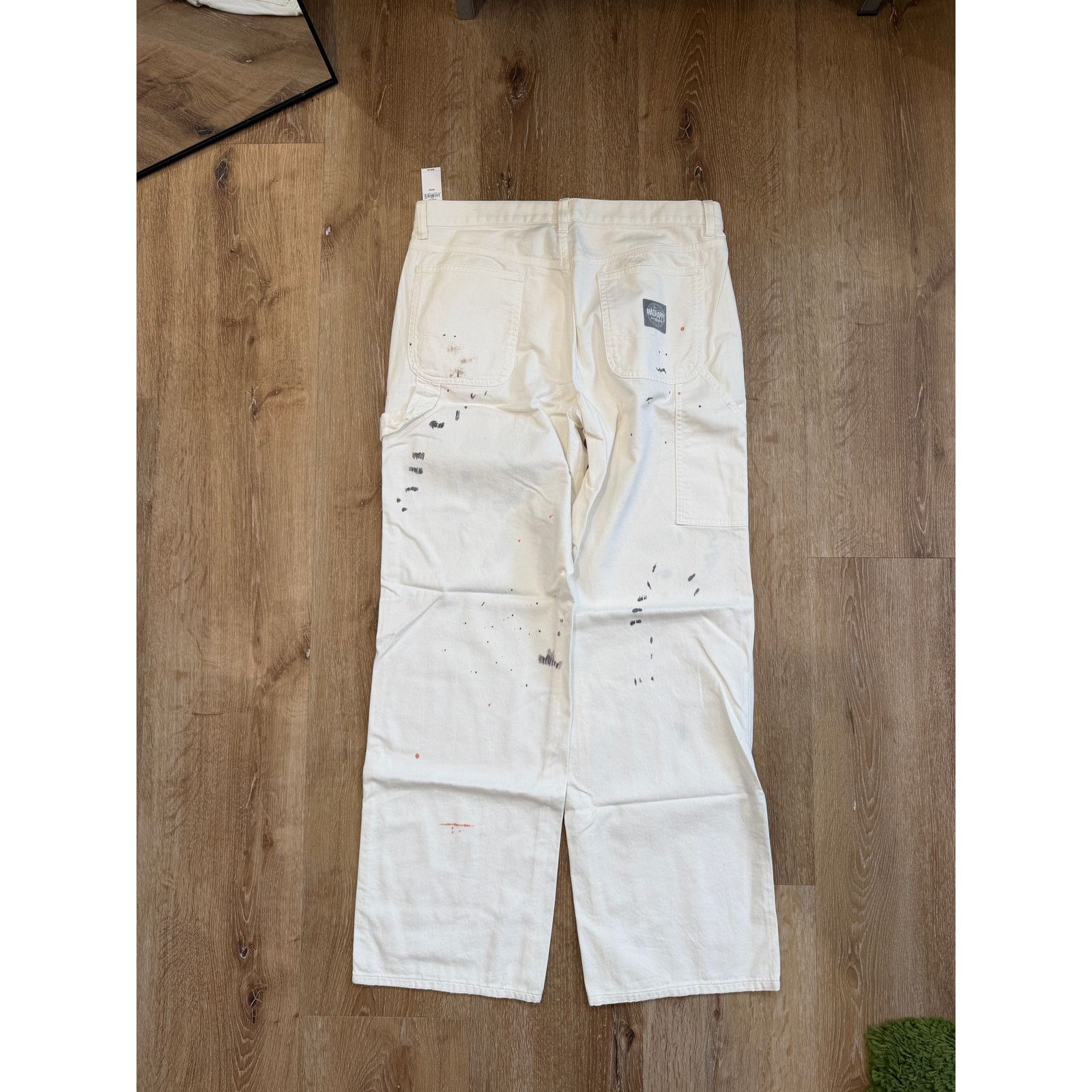 Gap Gap x Madhappy Painter Carpenter Pants White NWT W34 L30 Size US 34 / EU 50 - 2 Thumbnail