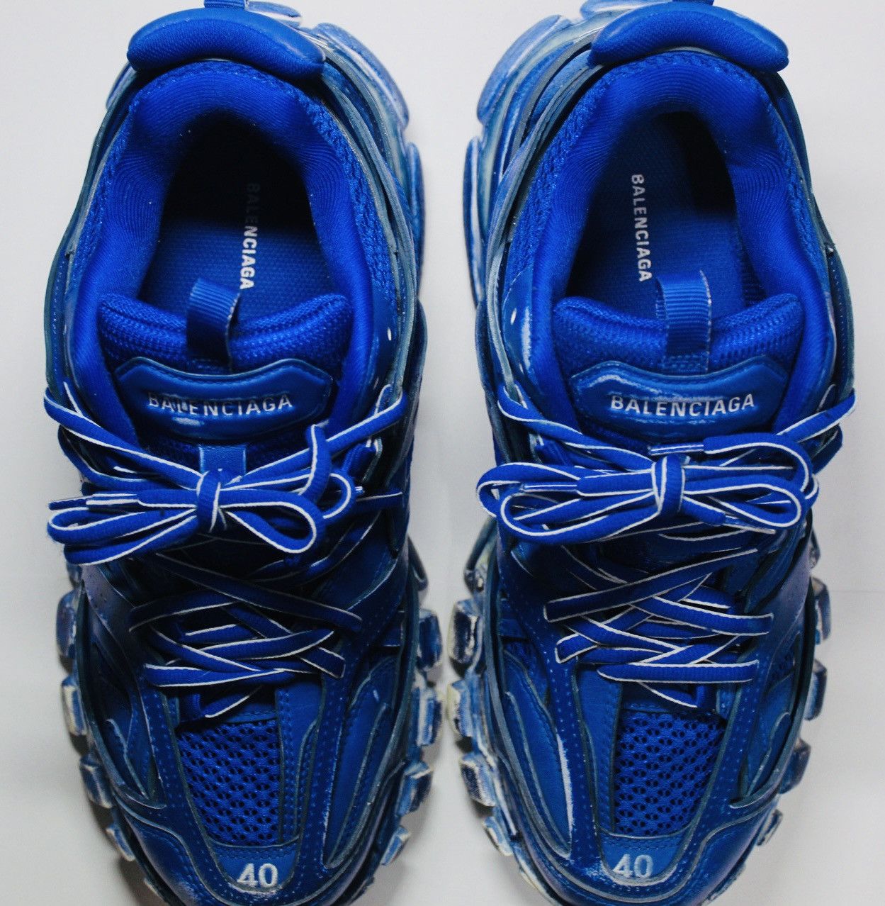 Balenciaga Flared Blue Balenciaga Track 40 Size Size US 7 / EU 40 - 4 Thumbnail