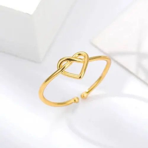 Japanese Brand × Vintage Women's ring with heart Size ONE SIZE - 2 Thumbnail