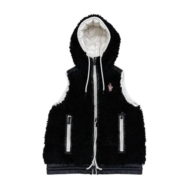 Moncler Moncler Hooded Zip Sleeveless Unisex Vest Size US M / EU 48-50 / 2 - 1 Thumbnail