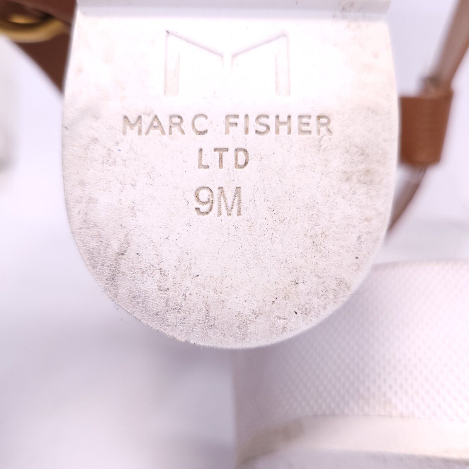 Marc Fisher Marc Fisher Casual Platform Sandal Womans Size 9 Brown White Size US 9 / IT 39 - 8 Thumbnail