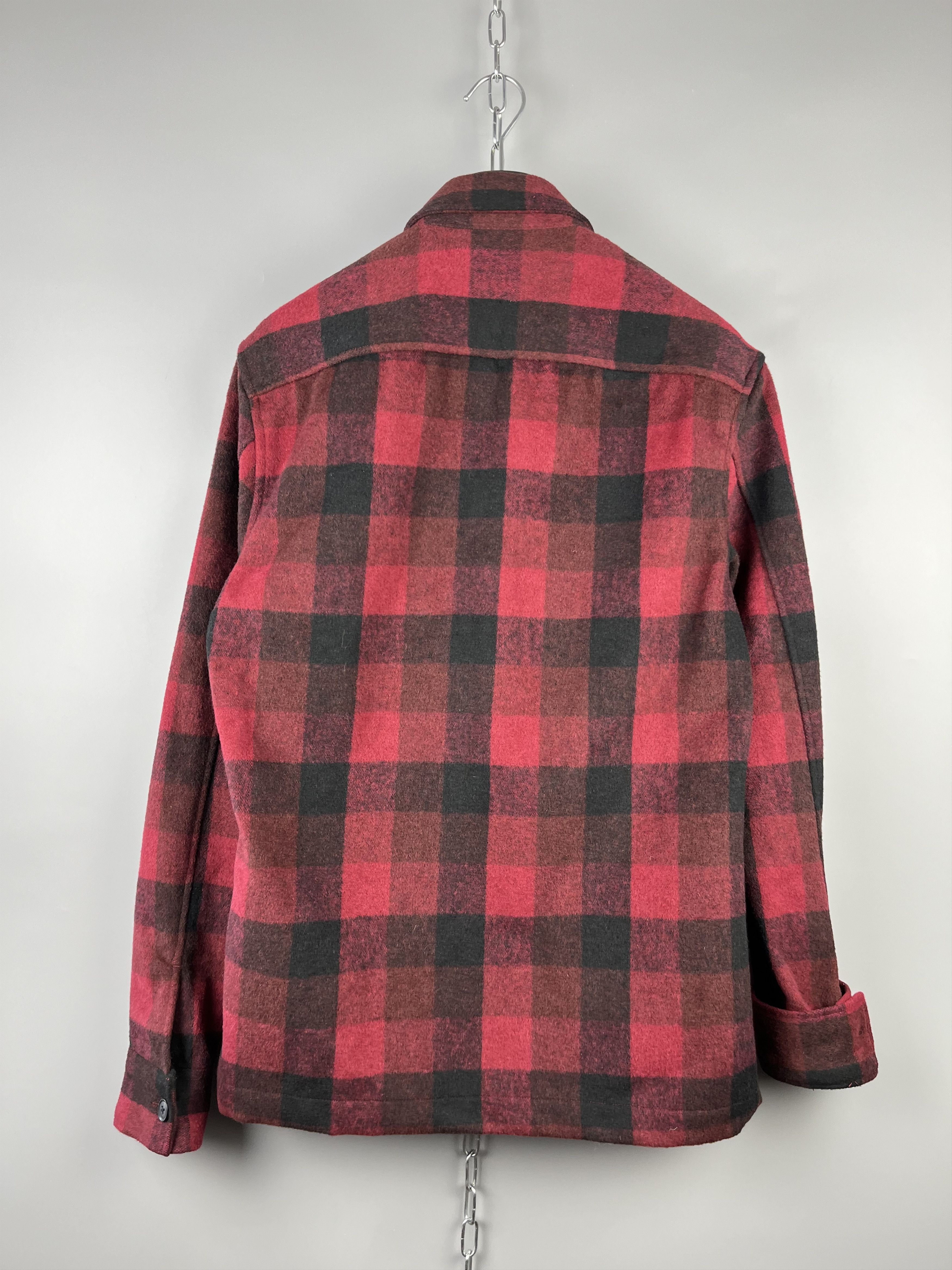 Allsaints Allsaints Checked Flannel Casual Shirt Overshirt Size US S / EU 44-46 / 1 - 10 Thumbnail