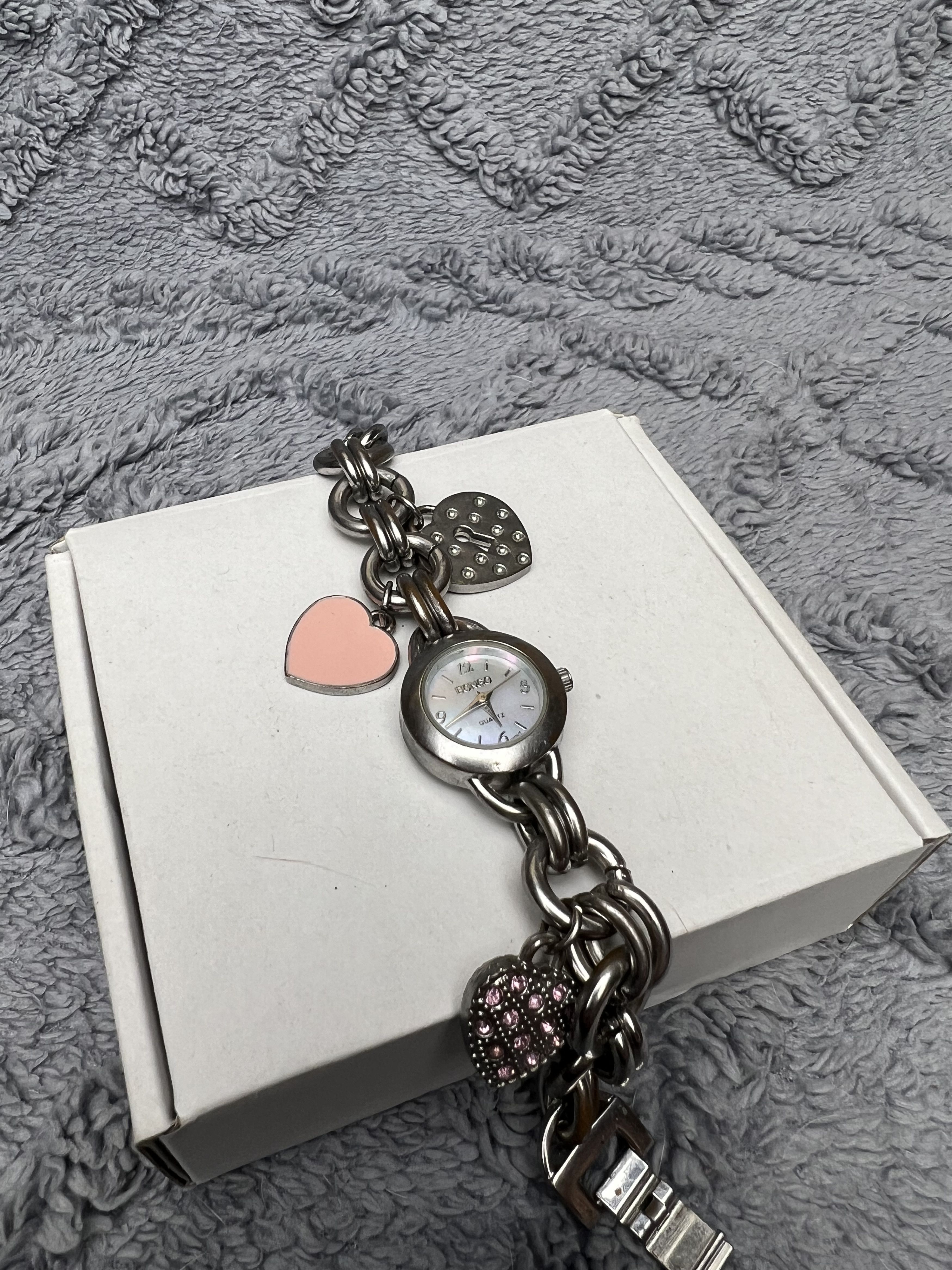 Vintage Glamour Minimalistic Bongo Japanese Style Bracelet Watch Y2k Size ONE SIZE - 5 Thumbnail