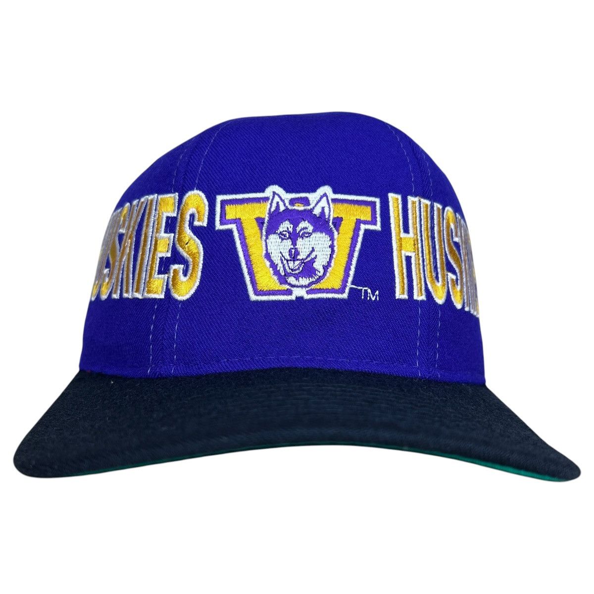 Starter Vintage 1990s Washington Huskies Starter Tri Power Snapback Size ONE SIZE - 1 Thumbnail