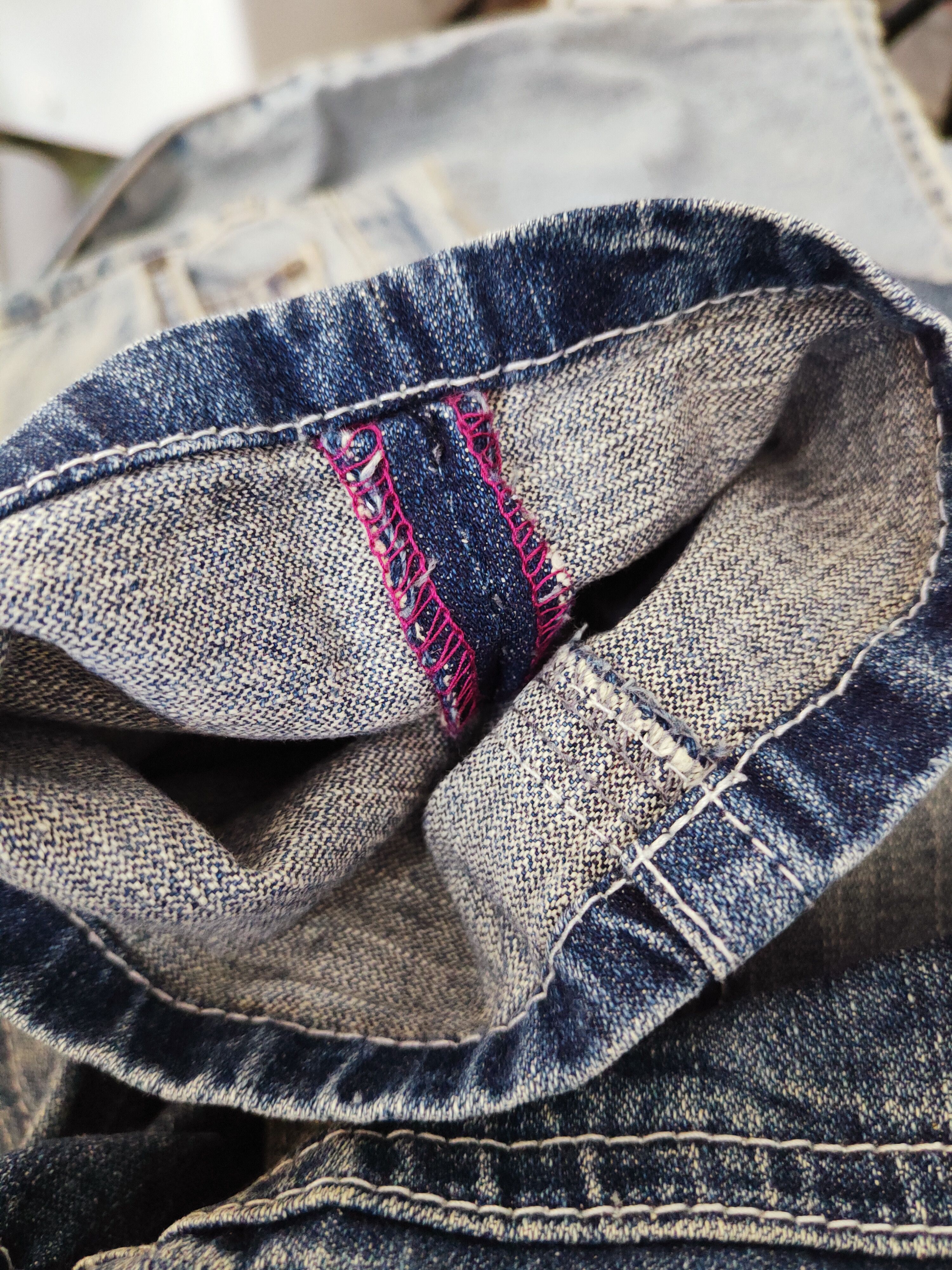 Japanese Brand Japanese Brand Dark Blue Distressed Ripped Jeans #S2769 Size US 29 - 12 Thumbnail
