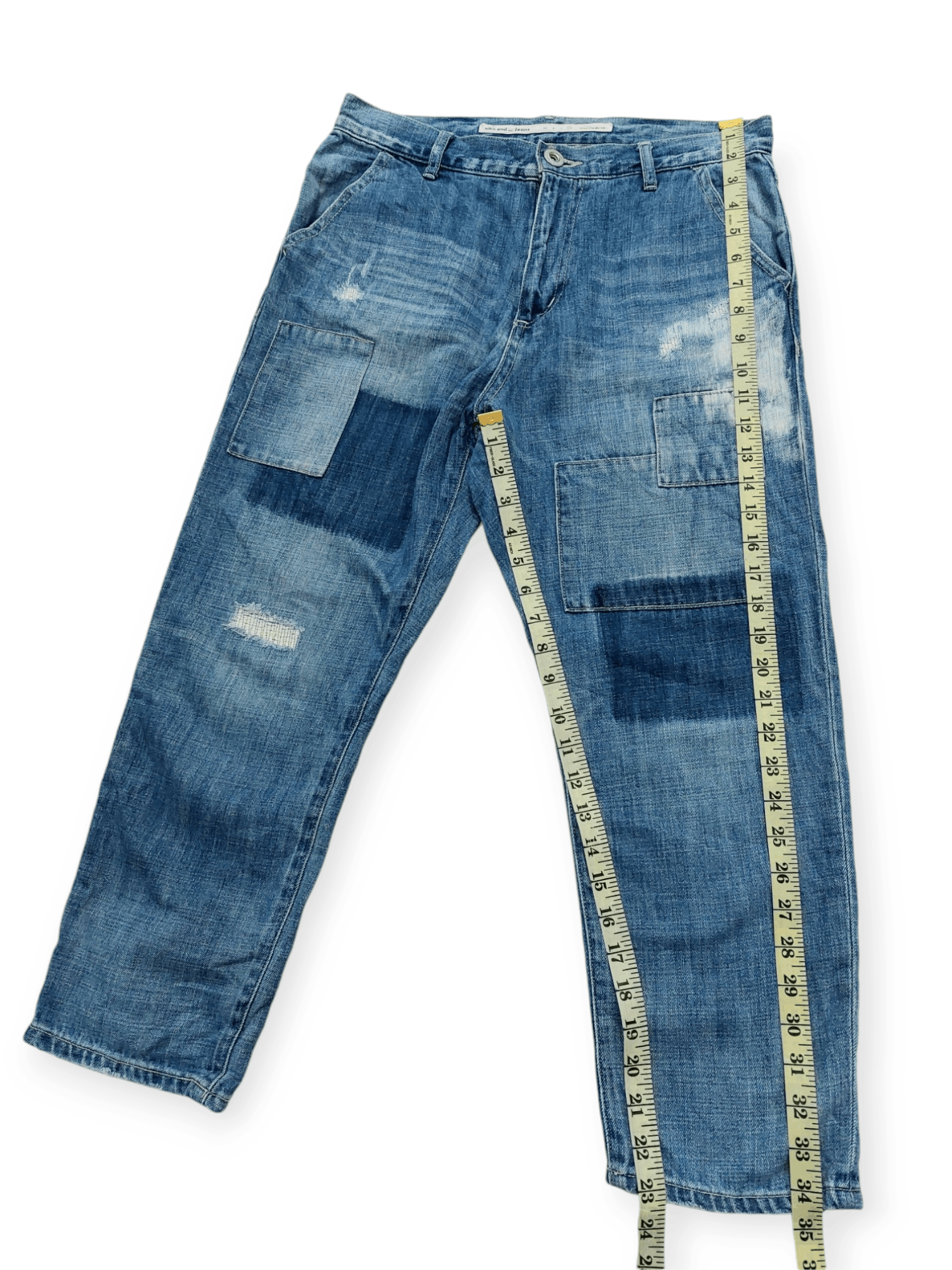 Other Japanese Niko And ... Patchwork Denim Size US 31 - 14 Thumbnail
