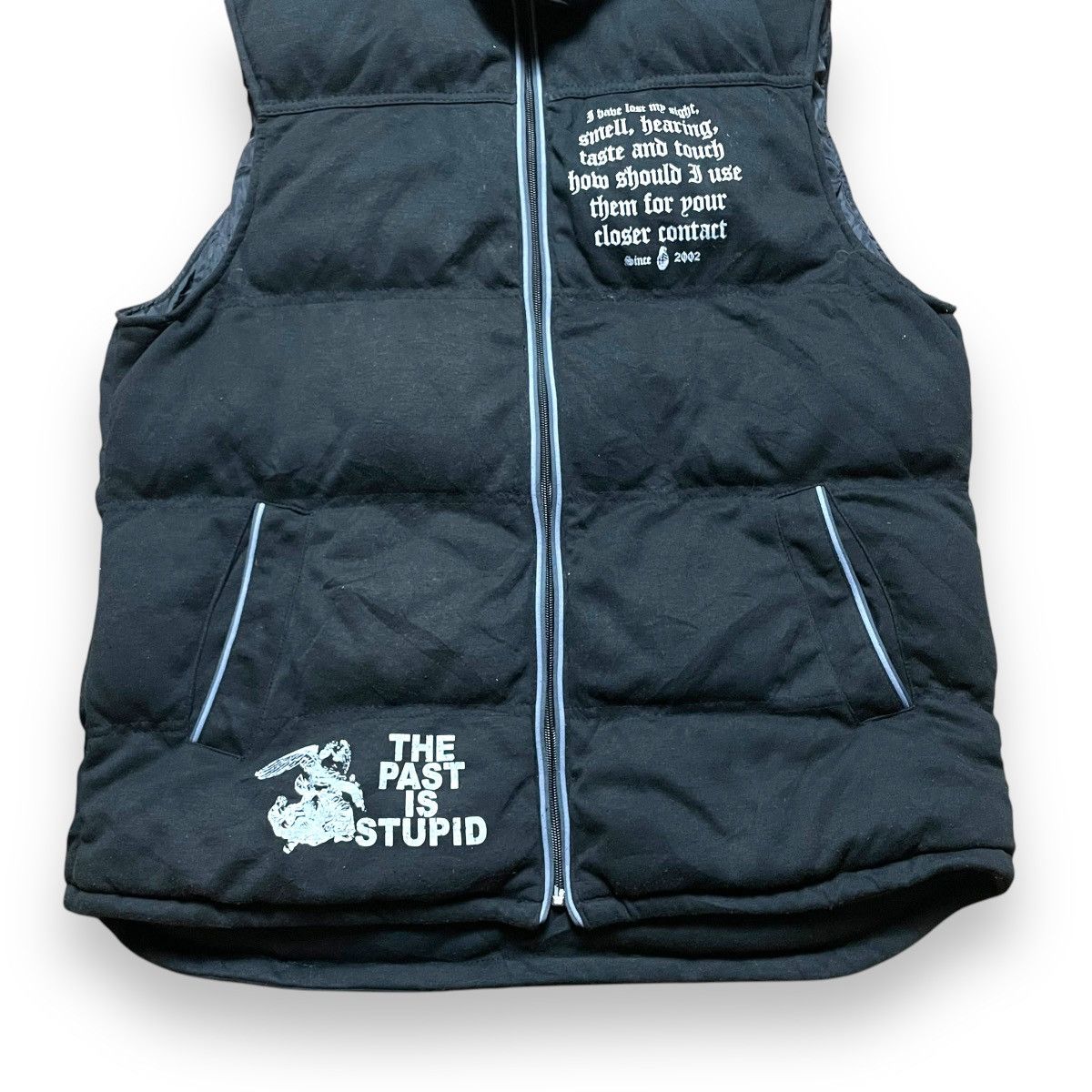 If Six Was Nine 🇯🇵 SPLENDID SASTIFACTION PUNK GOTHIC HOODIE VEST JACKET Size US XXL / EU 58 / 5 - 3 Thumbnail